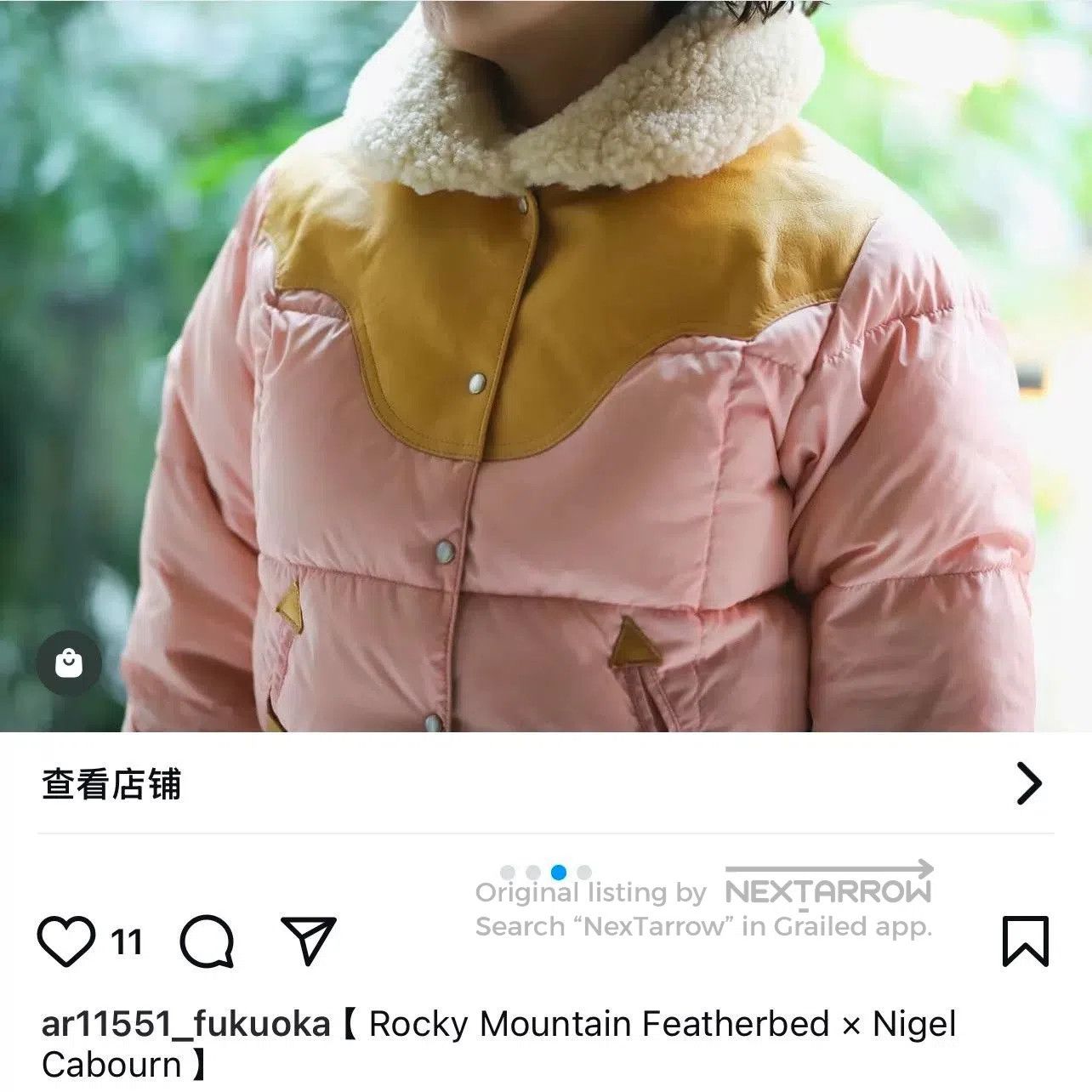 Nigel Cabourn Classic Women's Down Jacket by Nigel Cabourn. Size M / US 6-8 / IT 42-44 - 2 Thumbnail