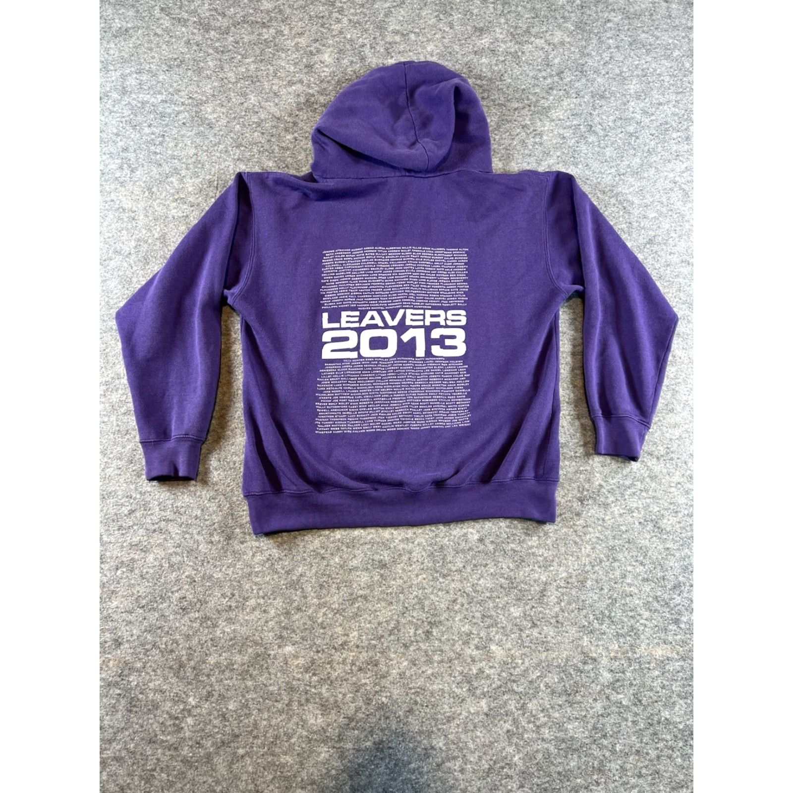 Vintage VINTAGE? The English Martyrs School & Sixth Form 2013 College Purple Hoodie Size M Size US M / EU 48-50 / 2 - 6 Thumbnail
