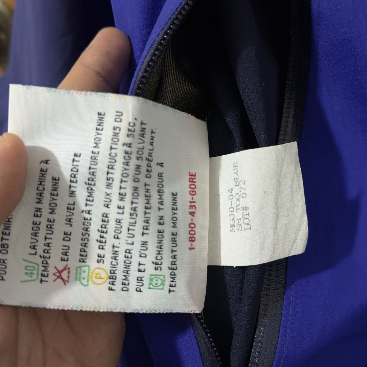 Arc'teryx 90’s Arc’teryx Theta AR Too Blue 24K Gold Gore-Tex Jacket Size US S / EU 44-46 / 1 - 15 Thumbnail
