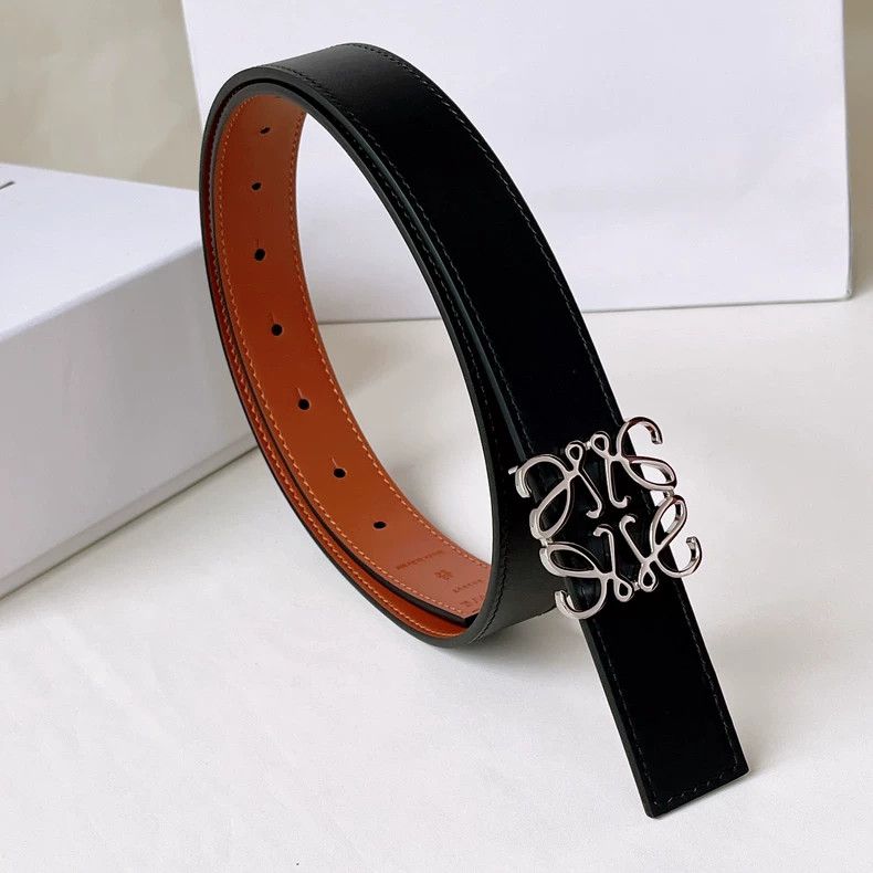 Loewe LOEWE Plain small cowhide belt Size ONE SIZE - 1 Thumbnail