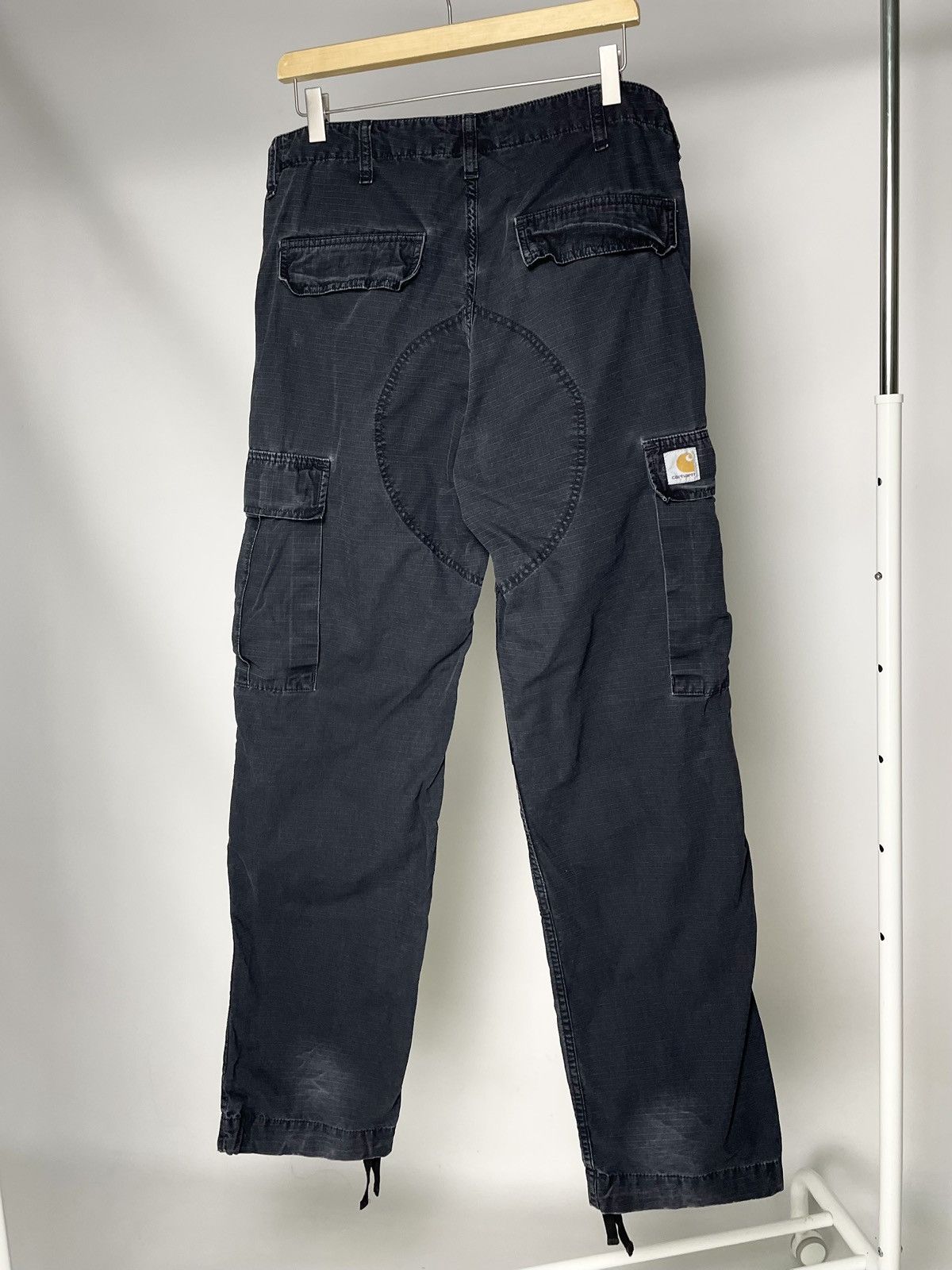 Carhartt Carhartt Vintage Faded Distressed Aviator Cargo Pants Size US 32 / EU 48 - 1 Thumbnail
