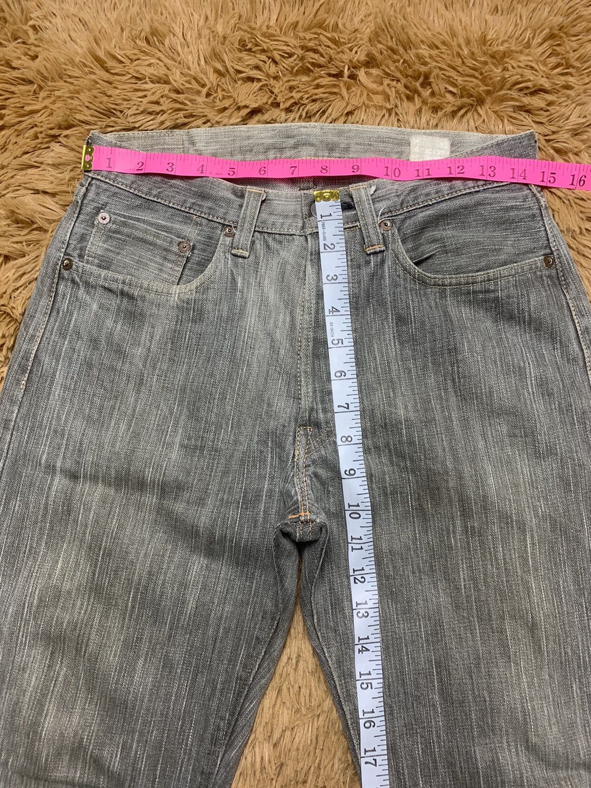 Sugar Cane 1980s Sugarcane SC 403XX Okinawa Light Grey Jeans W29 Size US 29 - 10 Thumbnail