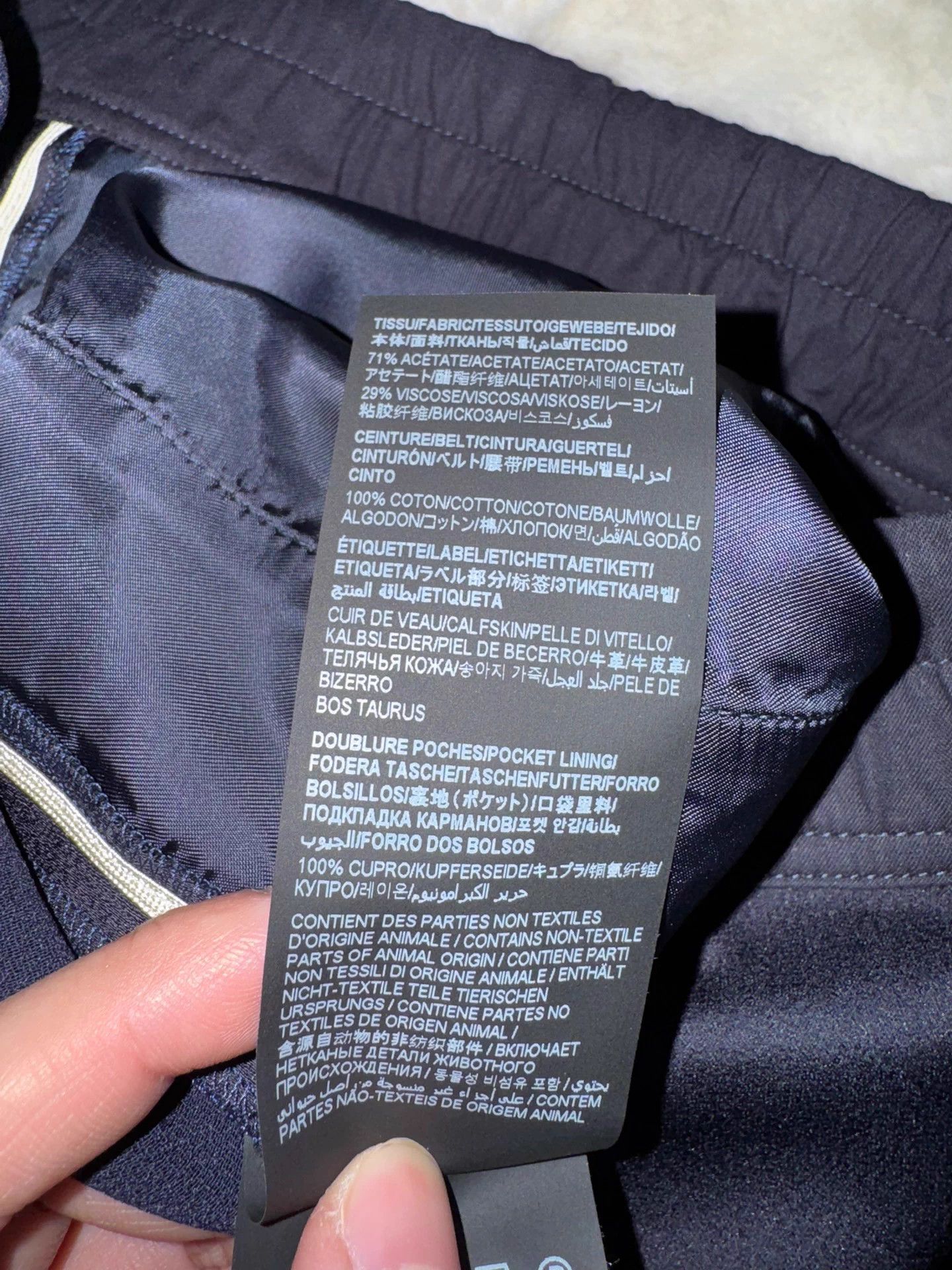 Yves Saint Laurent YSL Satin Navy Blue Chinos 50 Size US 34 / EU 50 - 5 Thumbnail
