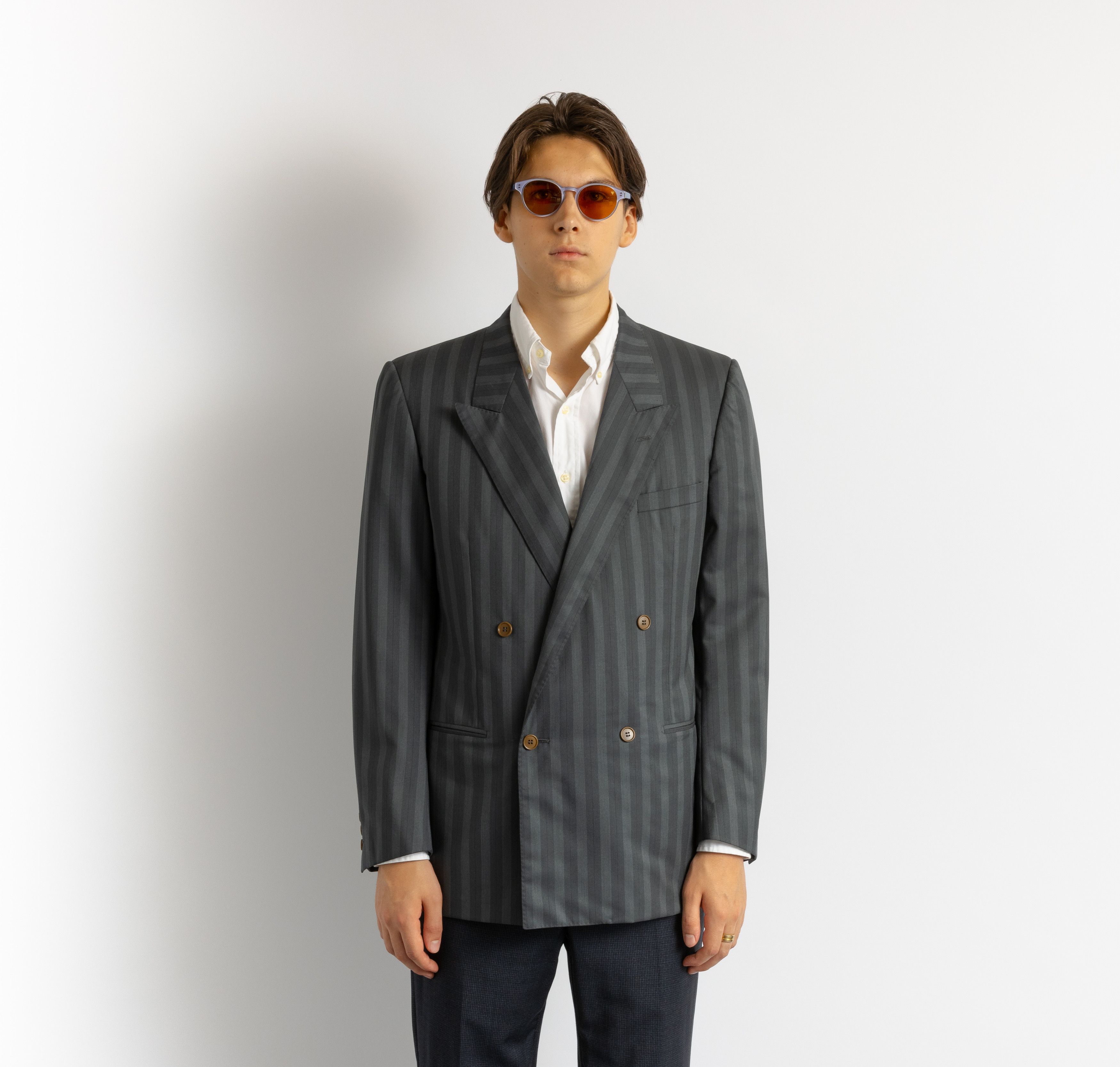 Yves Saint Laurent Yves Saint Laurent YSL Man Blazer Jacket 50 8721 Size US L / EU 52-54 / 3 - 1 Thumbnail