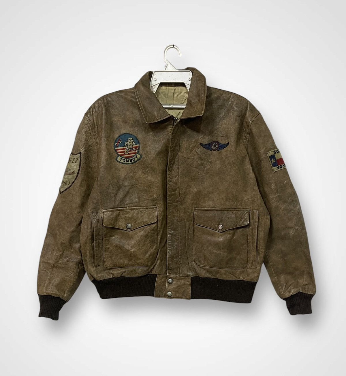 Japanese Brand Unbrand Genuine Leather Jacket Size US L / EU 52-54 / 3 - 1 Thumbnail