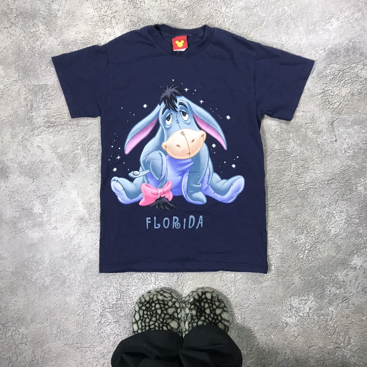 Vintage Vintage Y2K Eeyore Graphic Tee Florida Cartoon Streetwear S Size US S / EU 44-46 / 1 - 1 Thumbnail