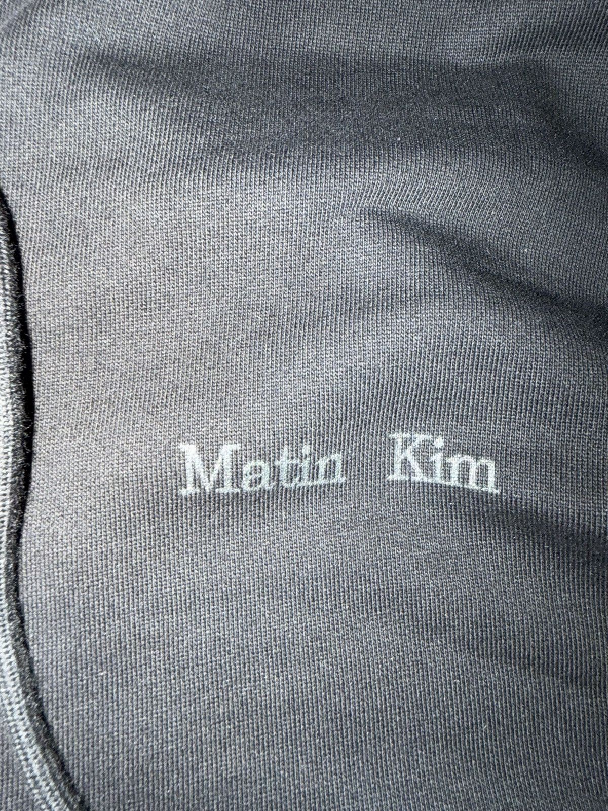 Matin Kim MATIN KIM “ROUGH @UNDERCAMP” Zip Hoodie – Black Size US XL / EU 56 / 4 - 22 Thumbnail
