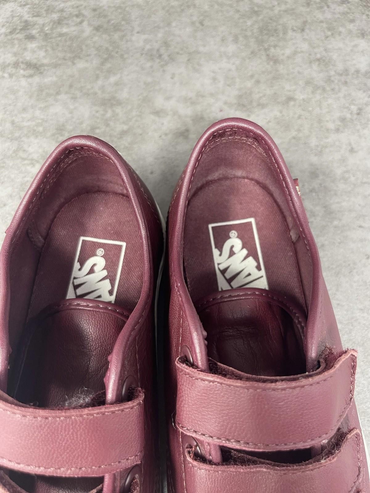 Vans Vans Shoes Womens Size 8 Red Straps V 23 Leather Sneakers Size US 8 / IT 38 - 9 Thumbnail