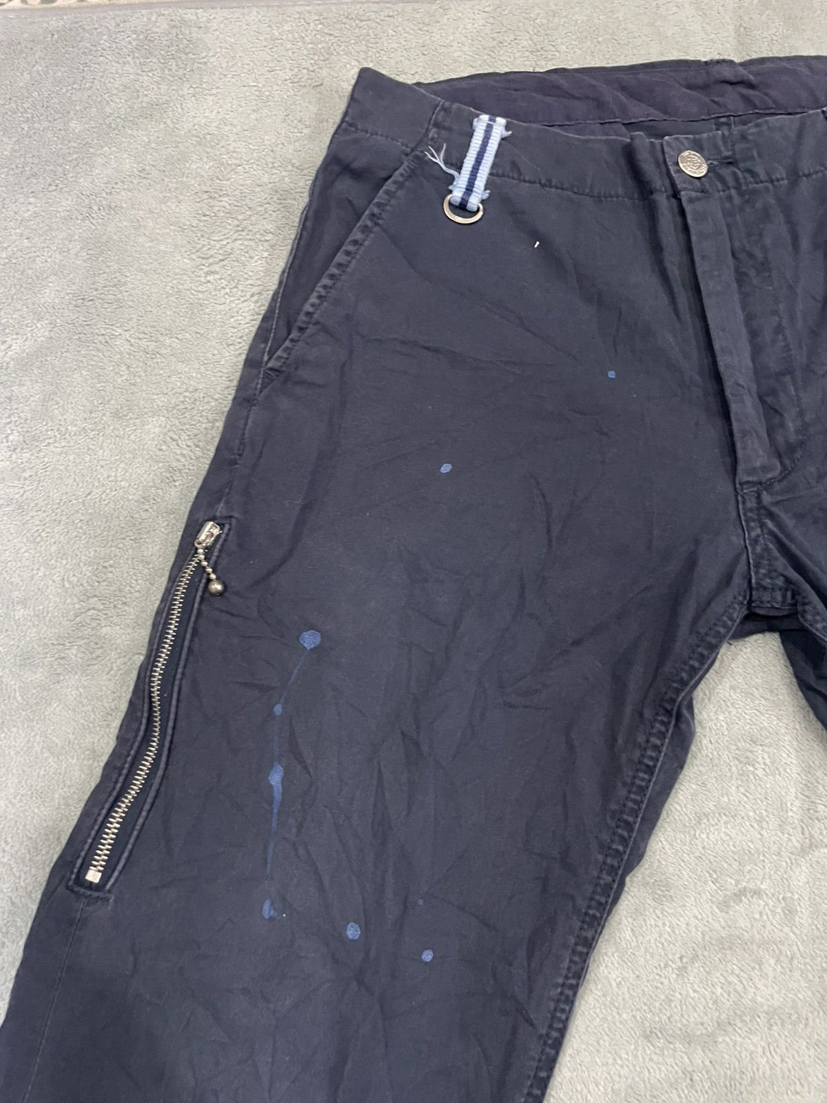 Sophnet. 🔥SOPHNET. BLUE KHAKIS PAINTER W30 Size US 30 / EU 46 - 12 Thumbnail