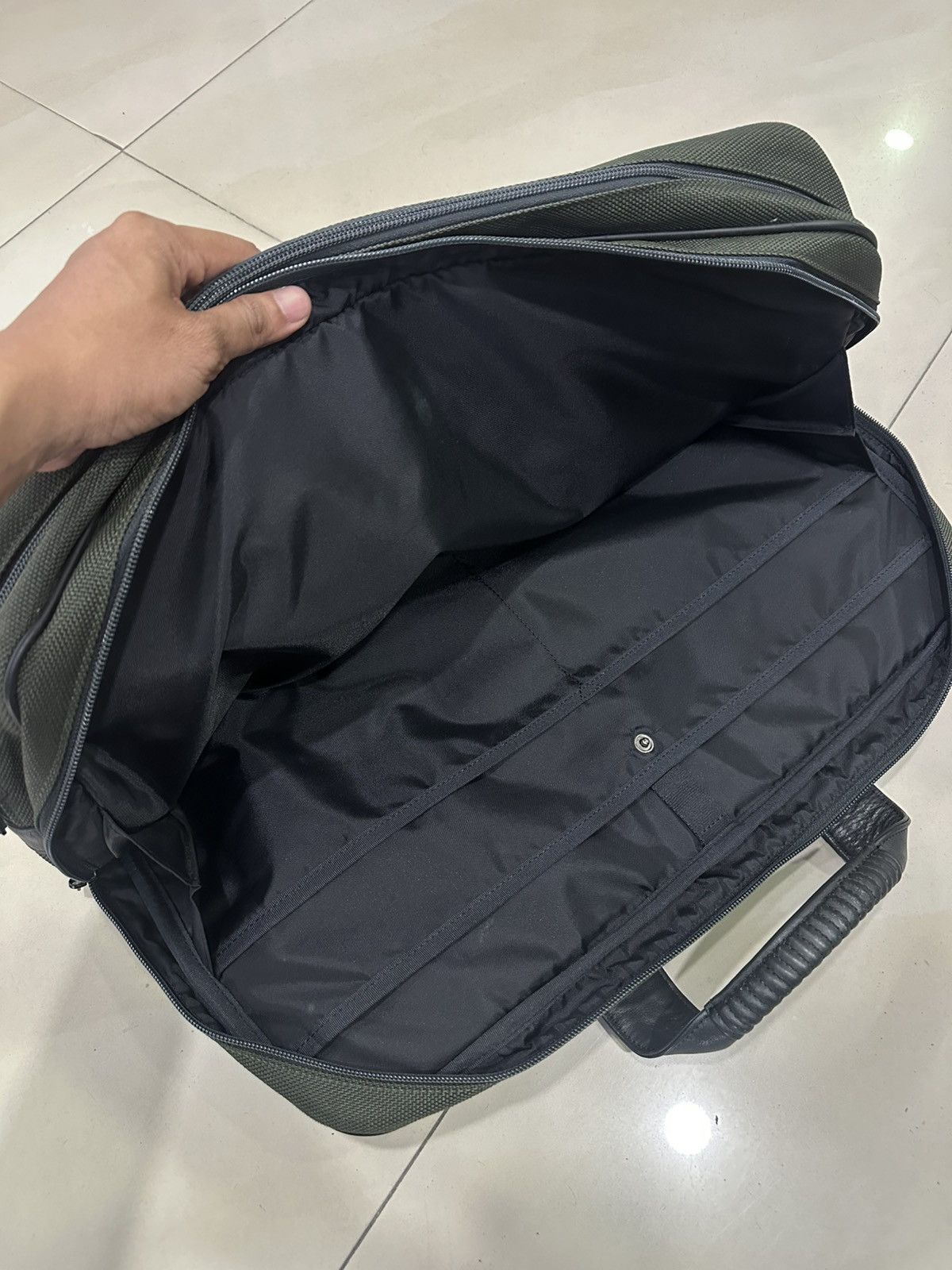 Issey Miyake Rare Issey Miyake Business Work Laptop Bag Tag Label Maruem Size ONE SIZE - 9 Thumbnail