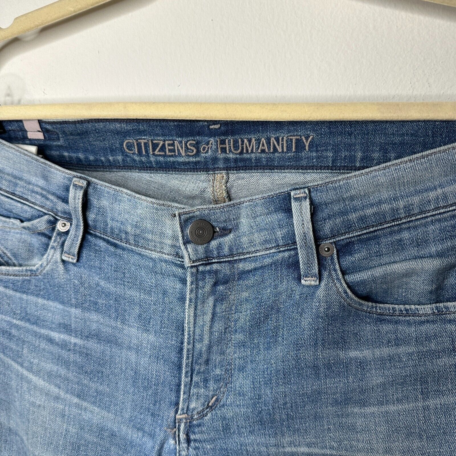 Citizens Of Humanity Revolve Citizens of Humanity Lt Wash Midrise Skinny Jean 28 Size 28" / US 6 / IT 42 - 3 Thumbnail