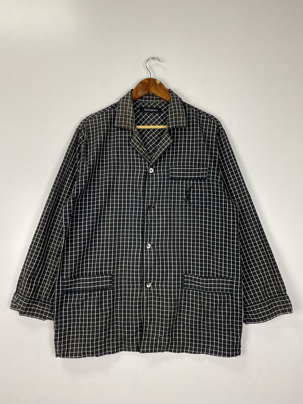 Yves Saint Laurent Vintage YSL button up Size US M / EU 48-50 / 2 - 2 Thumbnail