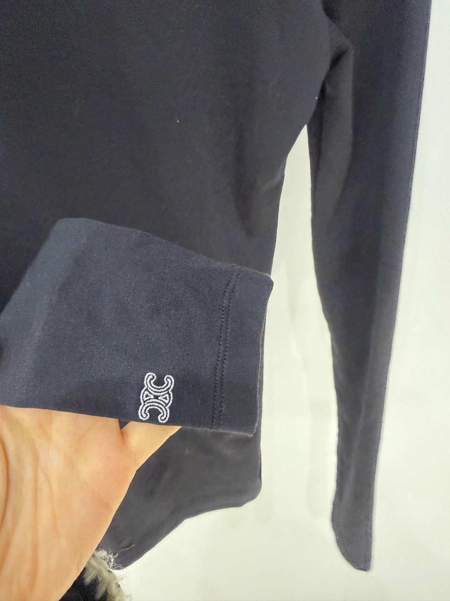 Celine Celine 26SS Arc de Triomphe Turtleneck Longsleeve Tee XS New Size XS / US 0-2 / IT 36-38 - 6 Thumbnail