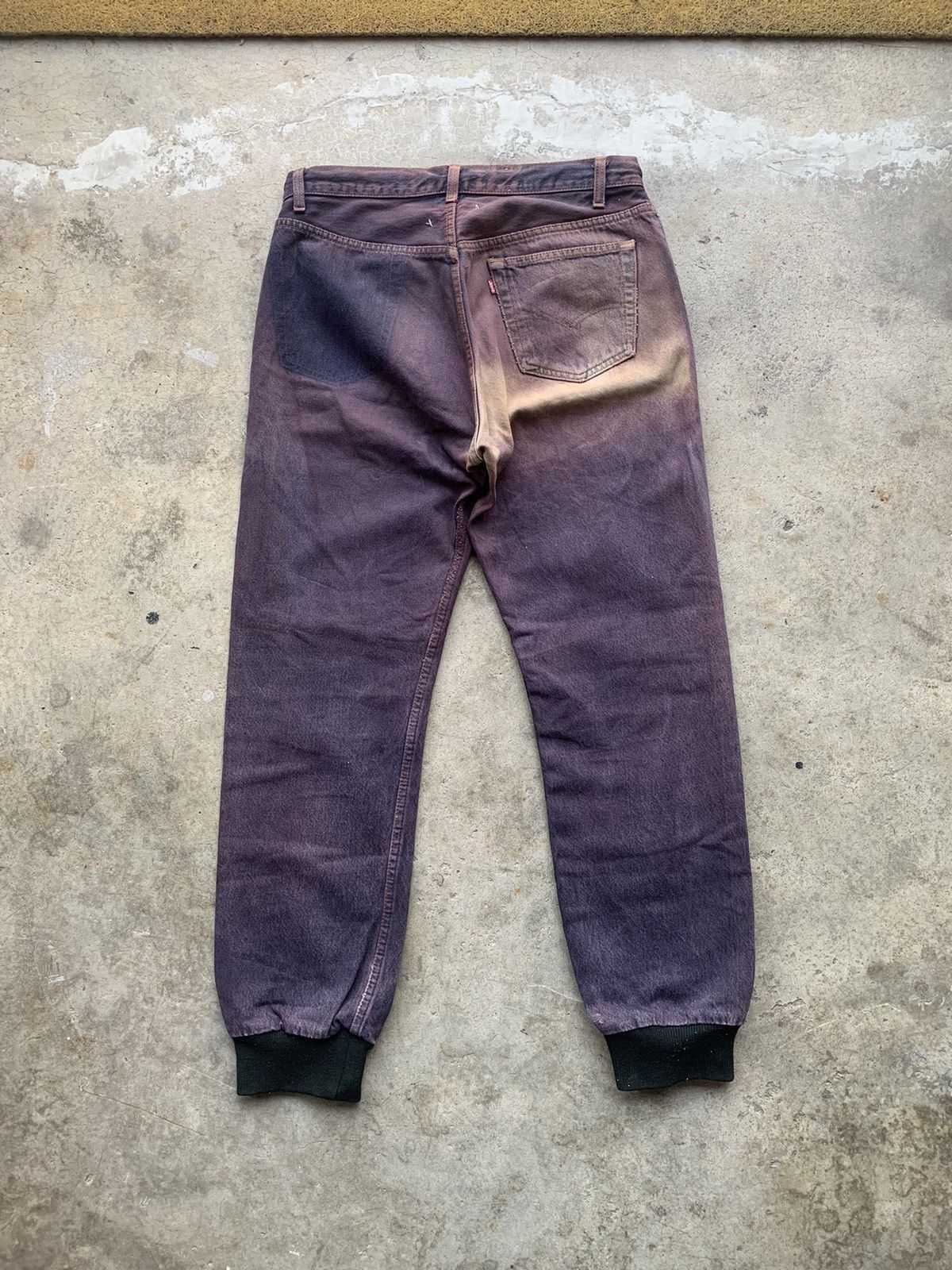 Japanese Brand × Levi's × Sonic Lab Very Rare ✨ Levi’s x Soniclab Rebuild Hybrid Denim.NiceColor Size US 33 - 6 Thumbnail