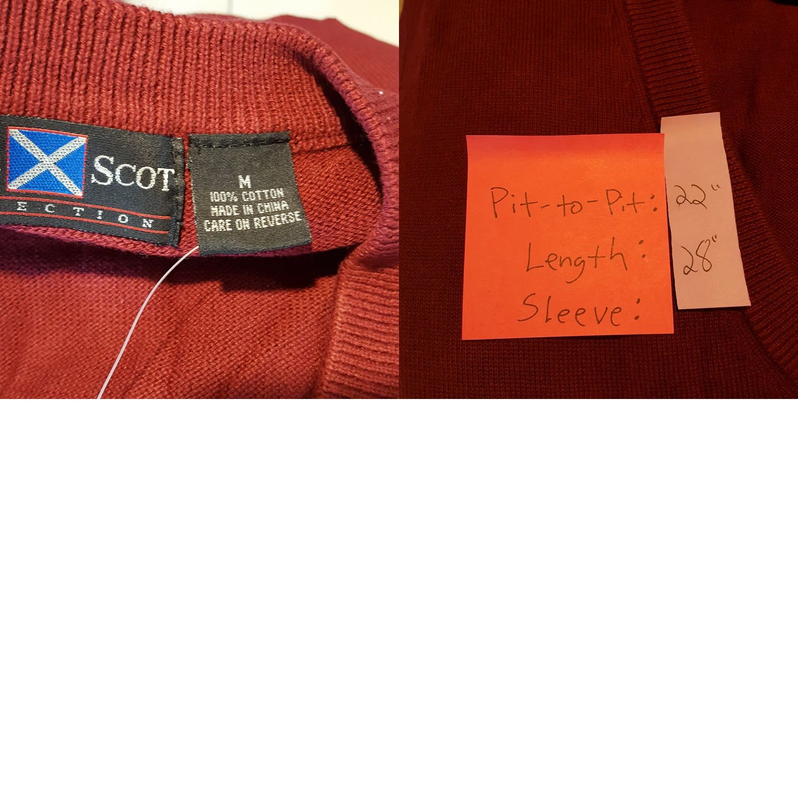 Vintage VINTAGE Tommy Armour Maroon Sweater Vest Shirt Men M Golf Knit Pullover V-Neck Sleeveless Regular Fit Cotton 90s Preppy Sports Vintage Size US M / EU 48-50 / 2 - 8 Thumbnail