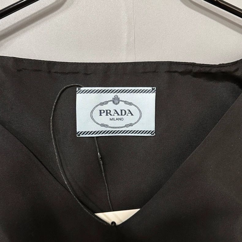 Prada Prada Black nylon dress 2504-Nextarrow Size XS / US 0-2 / IT 36-38 - 4 Thumbnail
