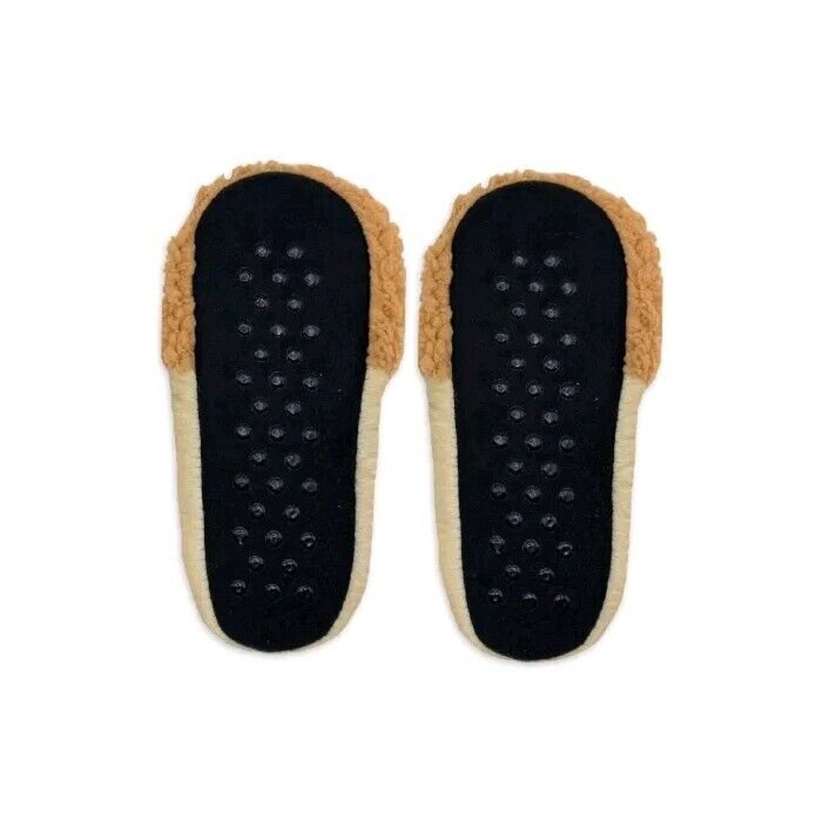& Other Stories Fuzzy Babba Beige Lion Slipper Socks Women's Shoe Size 7-9.5 Size US 7 / IT 37 - 3 Thumbnail