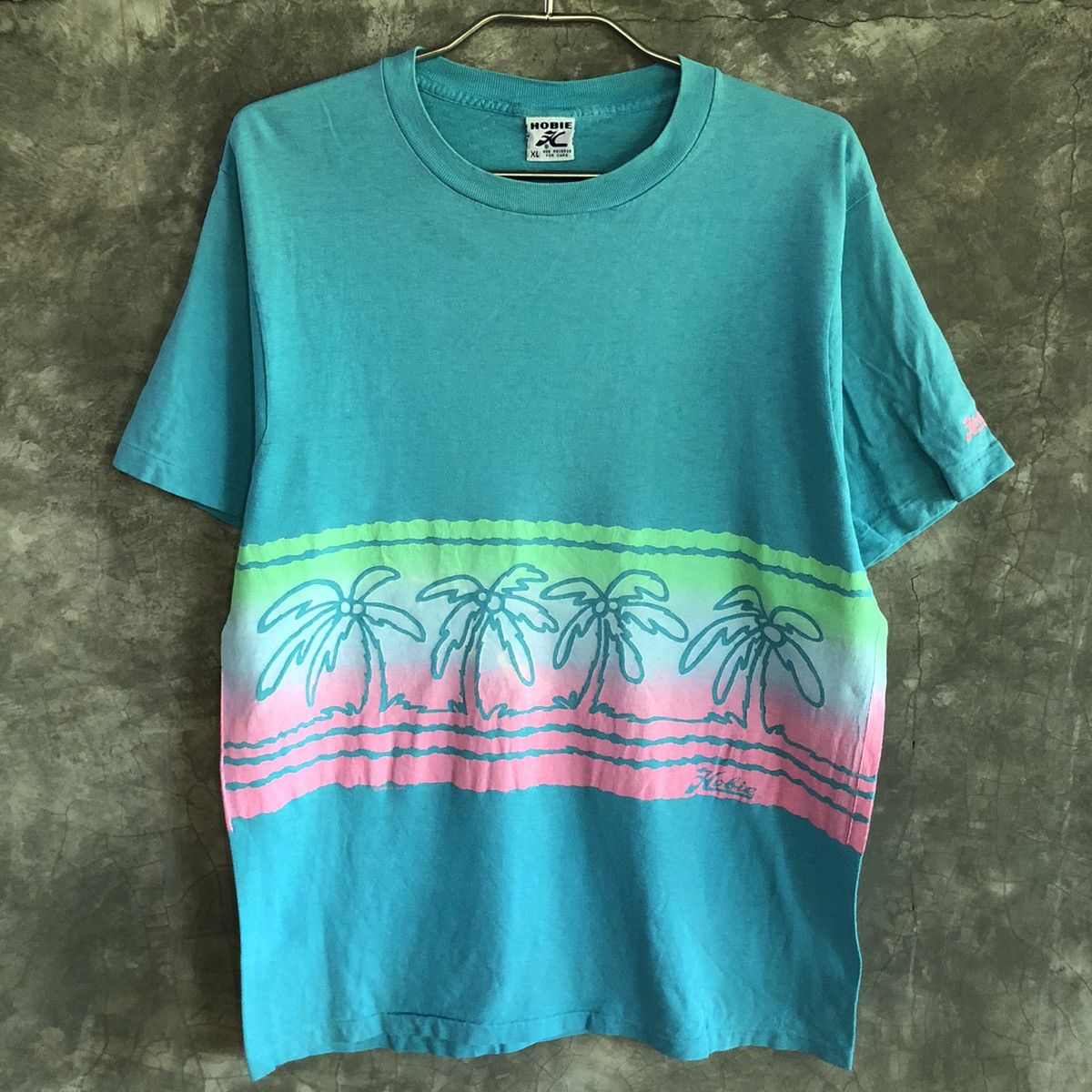 Hobie Vintage T Shirt Surf Hawaii Beach 90s Single Stitch
