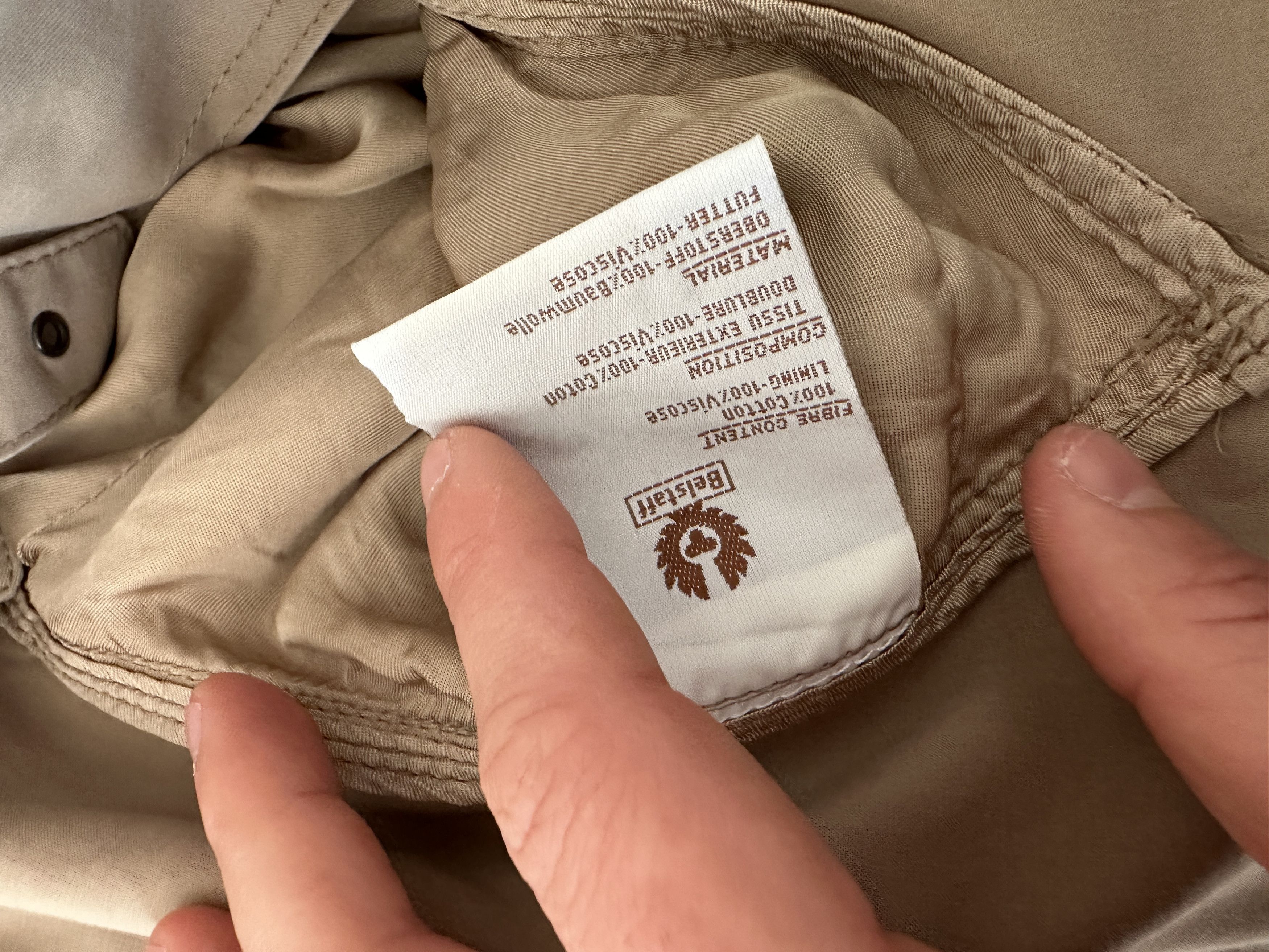 Belstaff Belstaff Field Jacket Beige Utility Snap Zip XL Size US XL / EU 56 / 4 - 15 Thumbnail