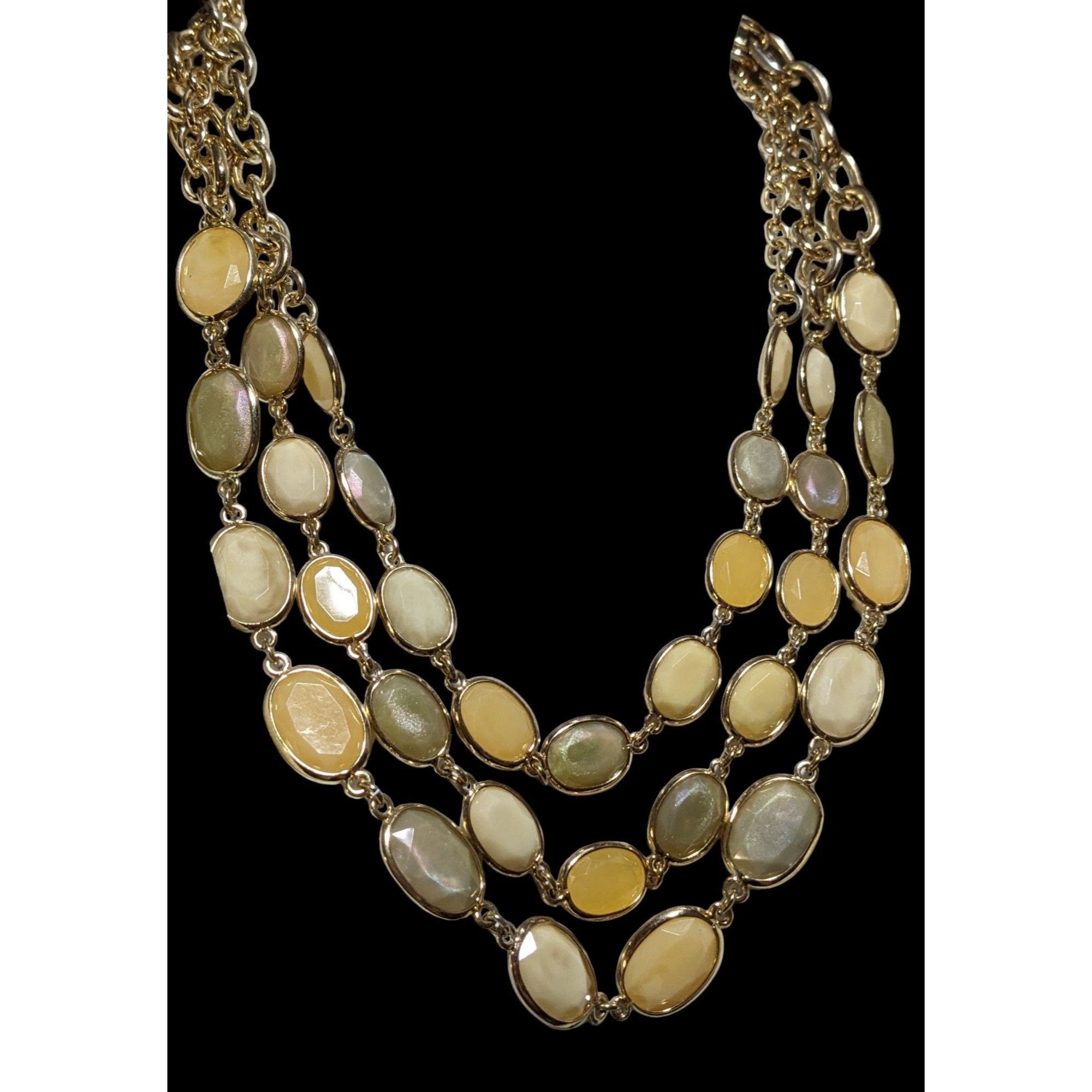 Talbots Vintage Talbots Multilayer Gemmed Necklace Size ONE SIZE - 2 Thumbnail