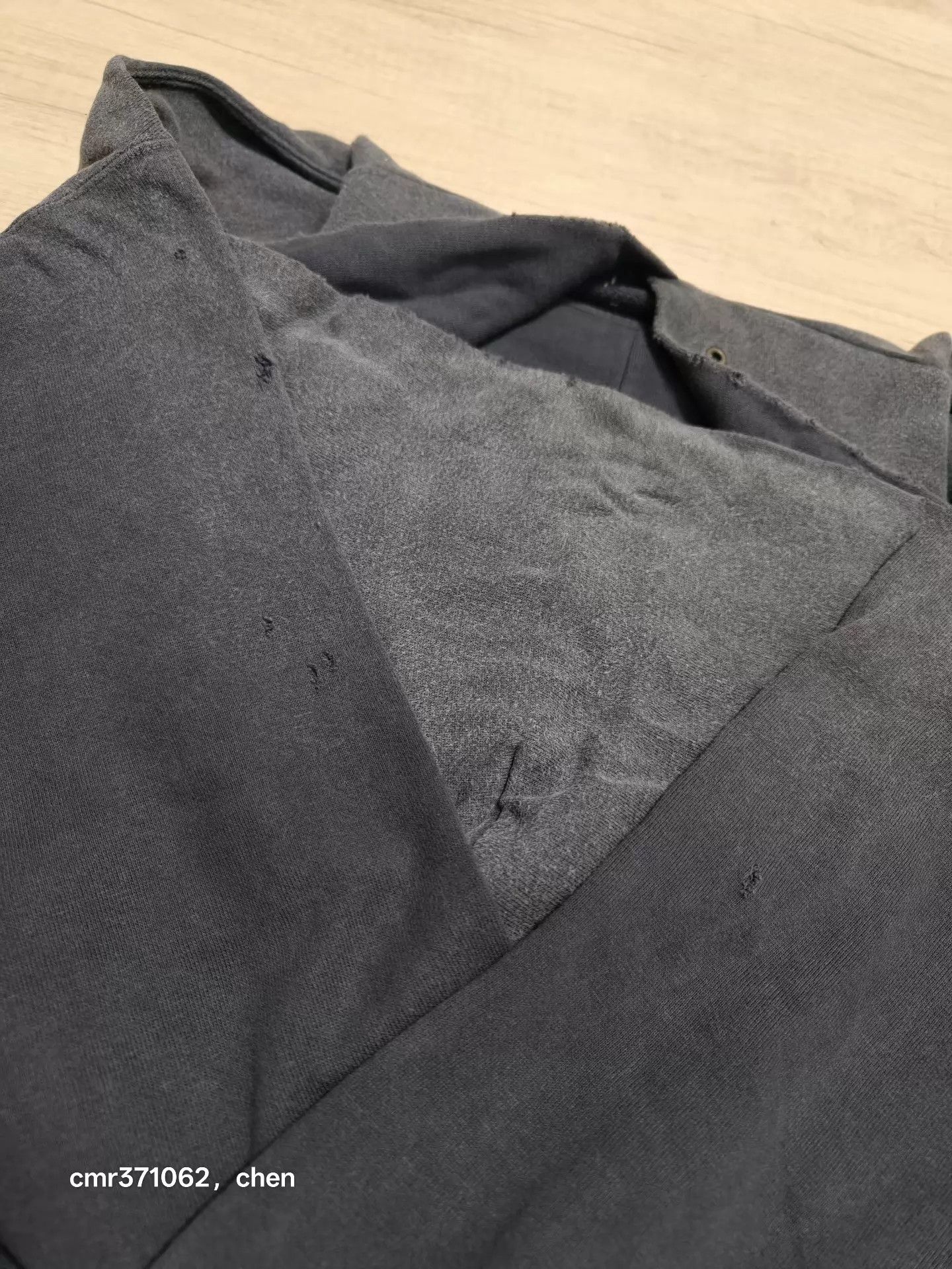 Visvim VISVIM 21AW CRASH JUMBO HOODIE Black Size 3 Washed Size US L / EU 52-54 / 3 - 7 Thumbnail