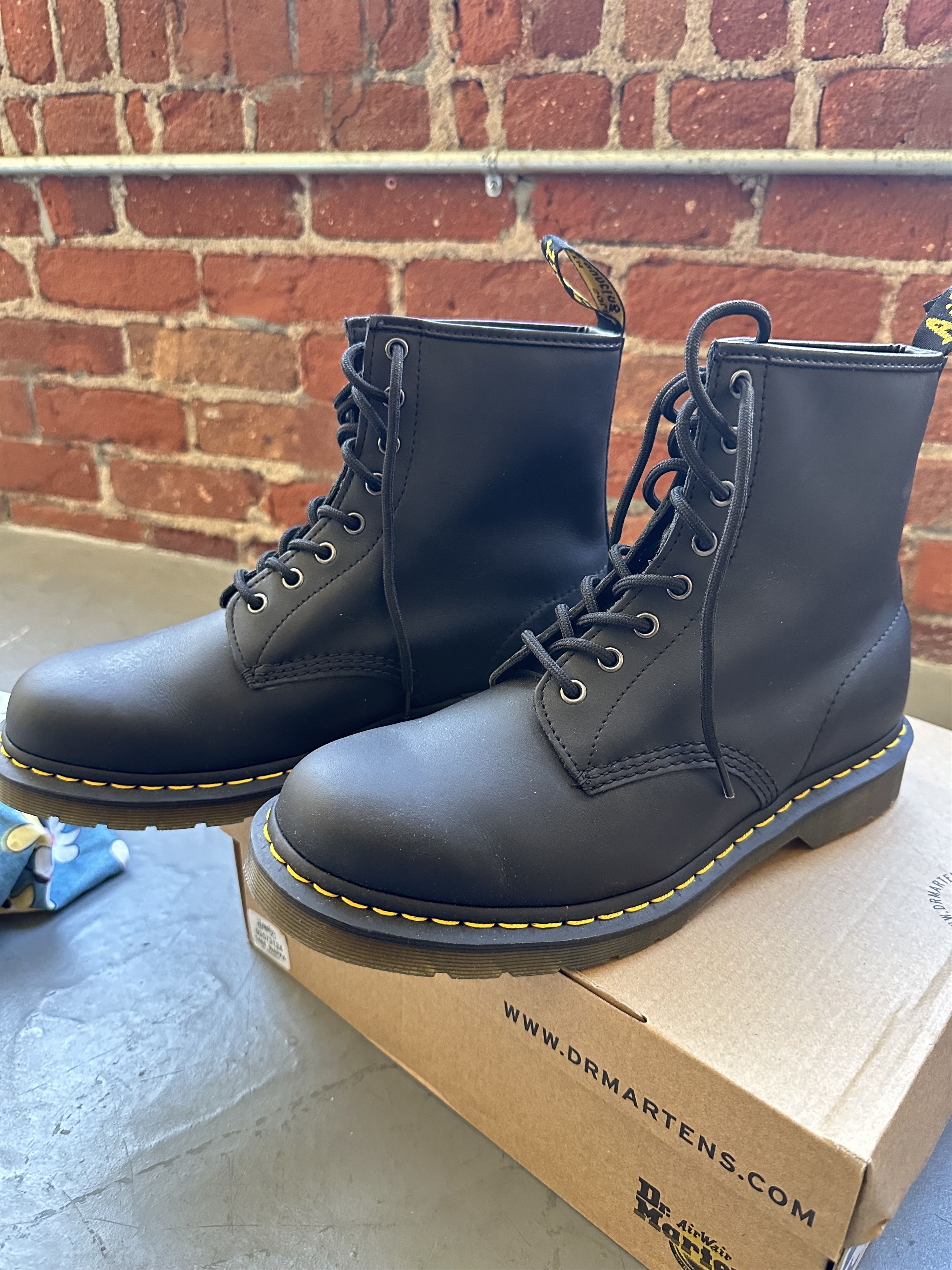 Dr. Martens Dr. Martens 1460 Nappa Boots Size US 11.5 / EU 44-45 - 3 Thumbnail