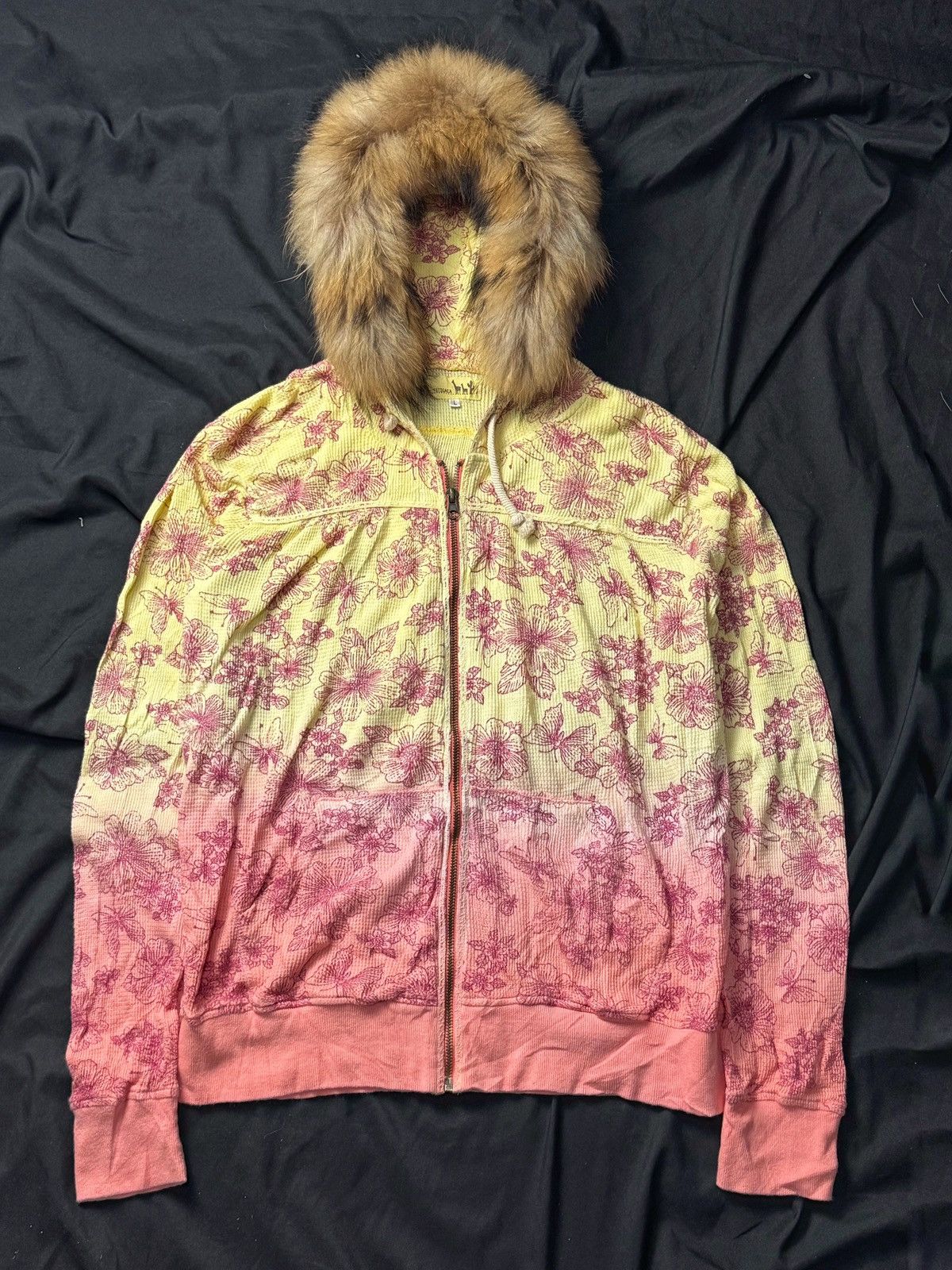 20471120 × Beauty Beast 2000s Fur Hoodie Titicaca Beauty Beast Style Size US M / EU 48-50 / 2 - 1 Thumbnail