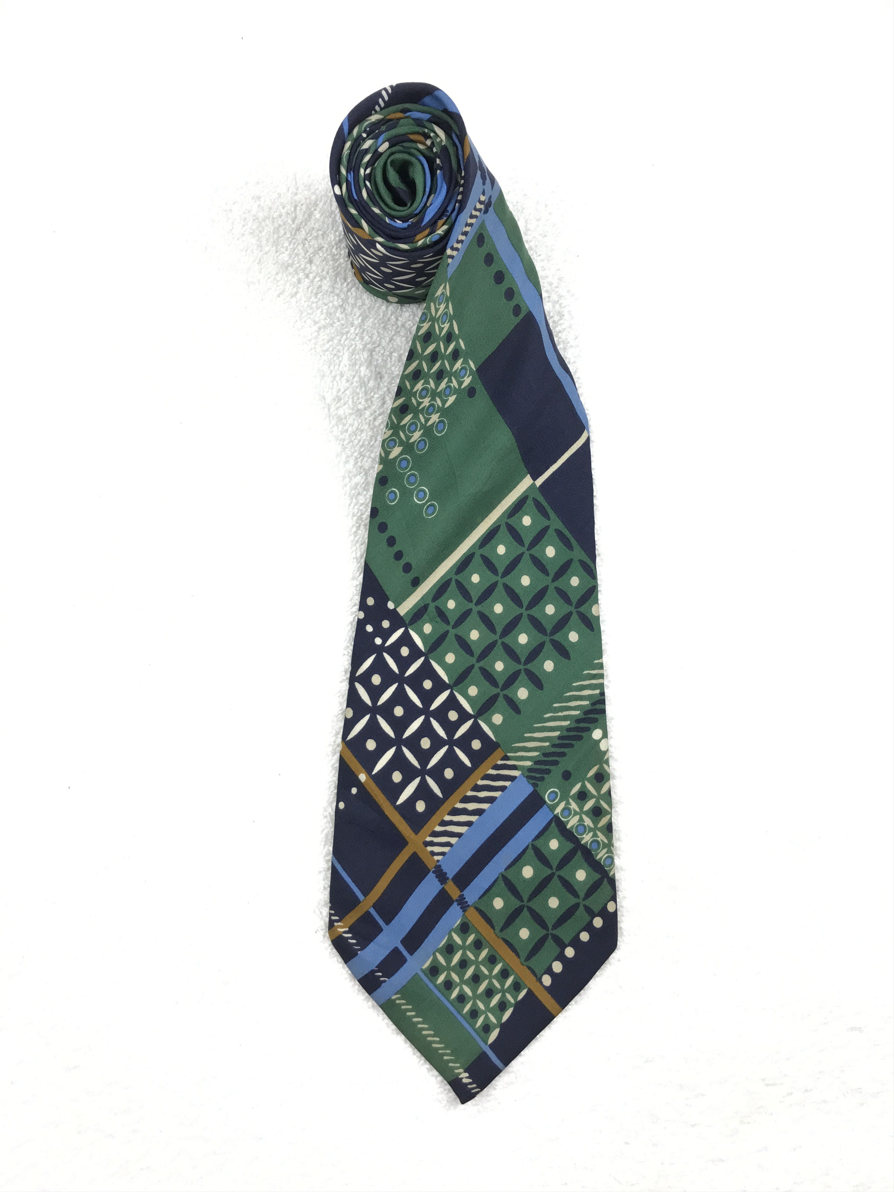 Designer × Vintage Vintage Gary Dudley Silk Necktie Size ONE SIZE - 2 Thumbnail