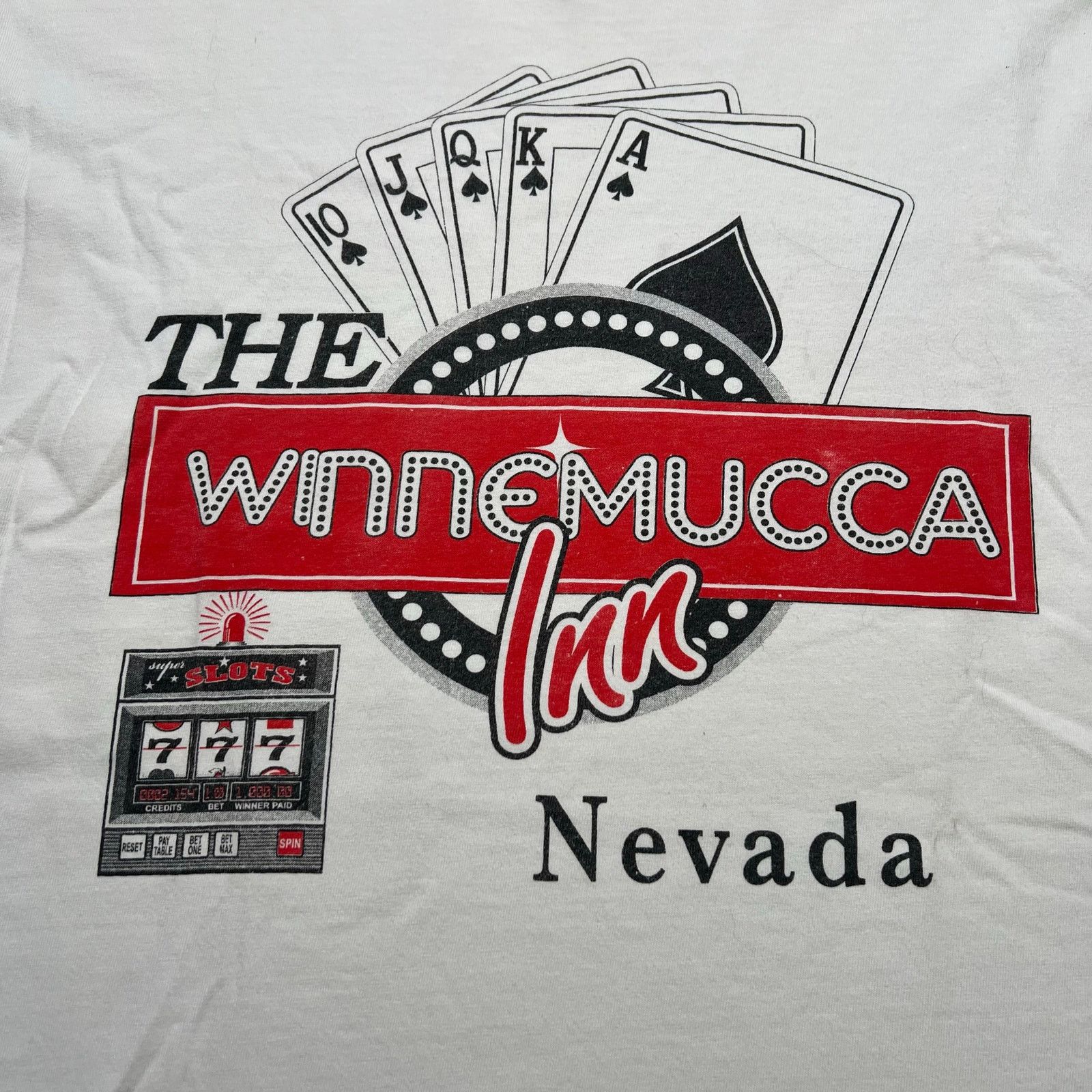 Vintage Vintage Winnemucca, Nevada" casino T-shirt Sz XL Y2K Size US XL / EU 56 / 4 - 2 Thumbnail