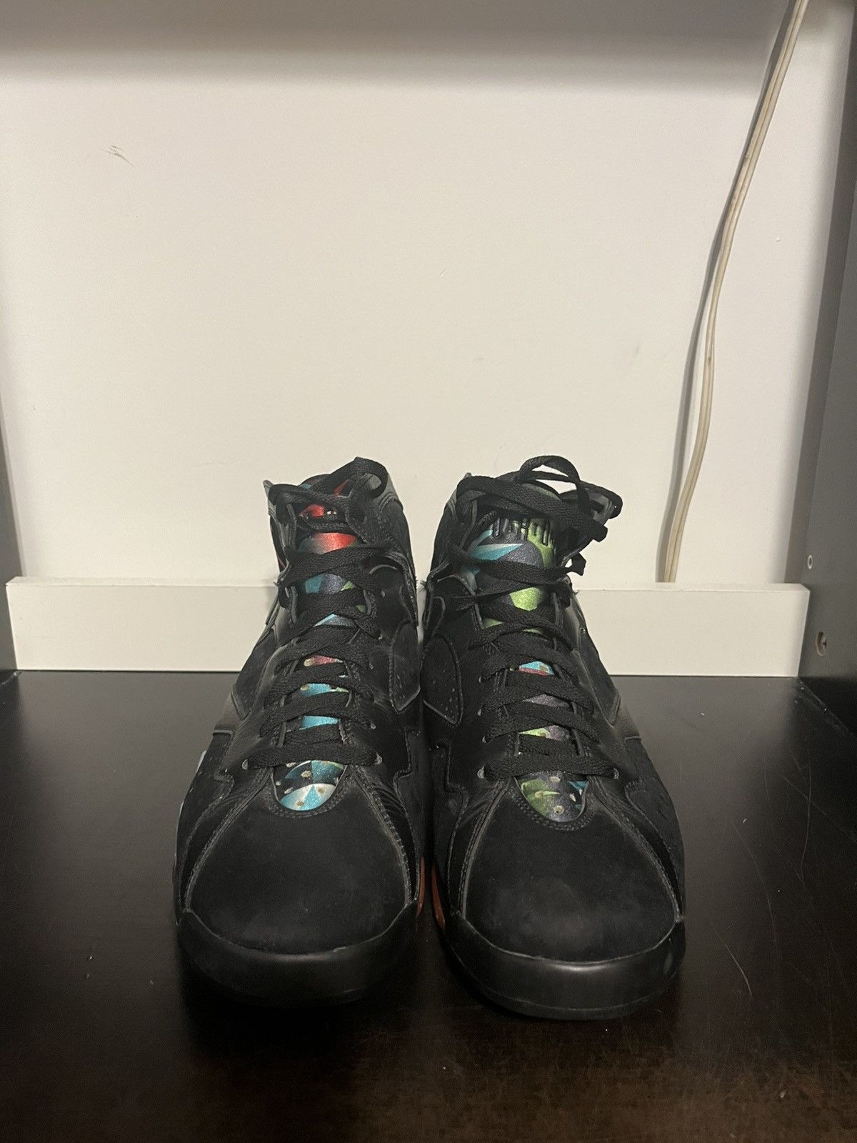 Jordan Brand Air Jordan 7 Retro Barcelona Nights Men’s 10.5 705350-007 Size US 10.5 / EU 43-44 - 5 Thumbnail