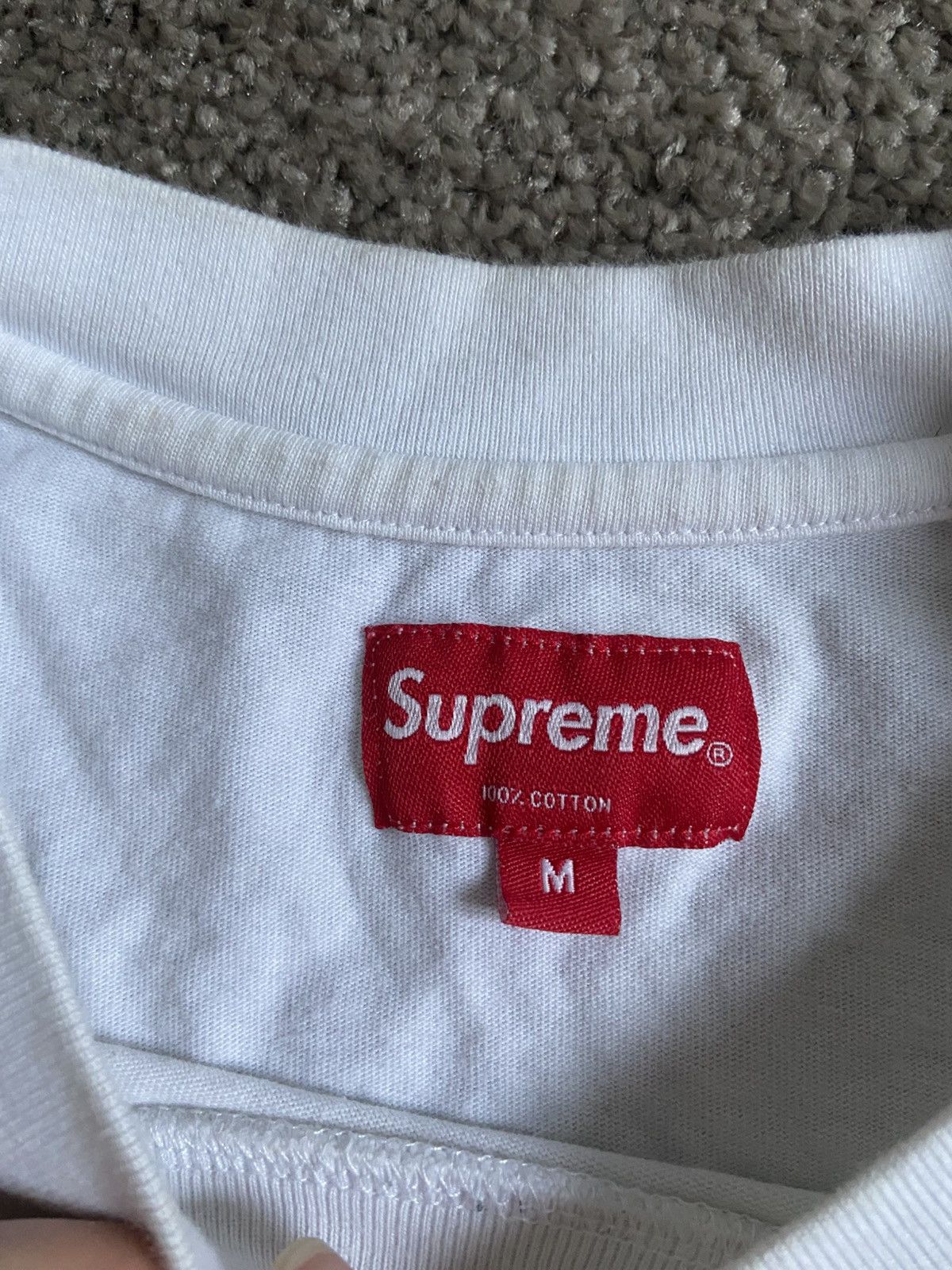 Supreme Supreme T-Shirt with big logo Size US M / EU 48-50 / 2 - 3 Thumbnail