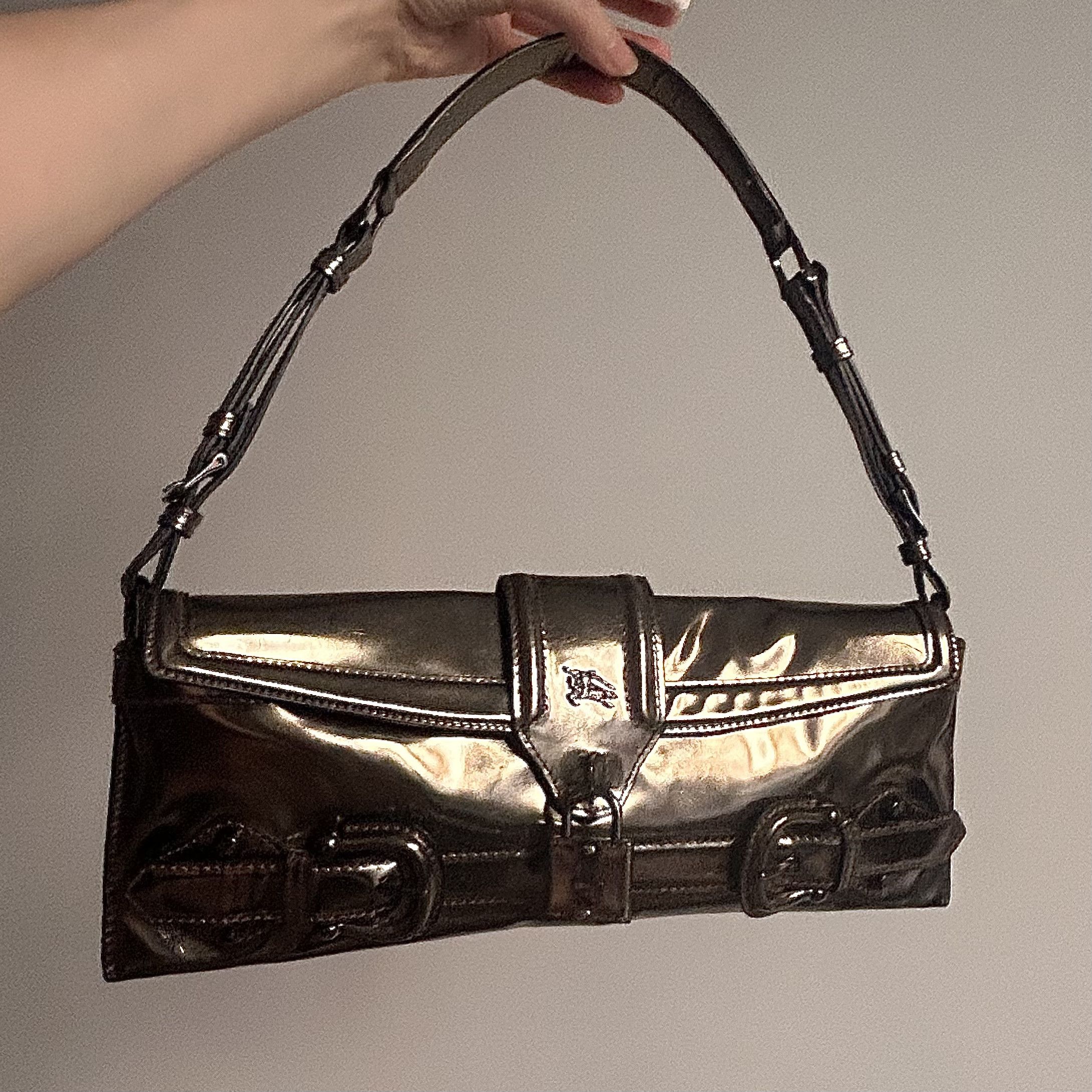 Burberry Burberry Chrome Shoulder Bag Size ONE SIZE - 7 Thumbnail