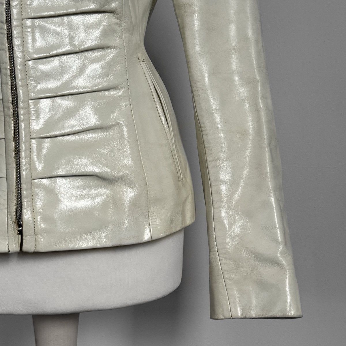Versace Versace Classic V2 Lambskin Corset Jacket Size S / US 4 / IT 40 - 5 Thumbnail