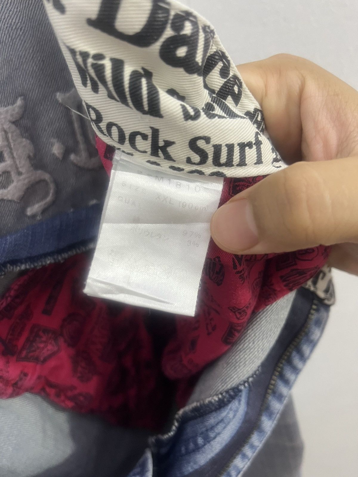 Japanese Brand MCD Hardcore Surf Punk Denim Shorts Distressed Size US 36 / EU 52 - 11 Thumbnail