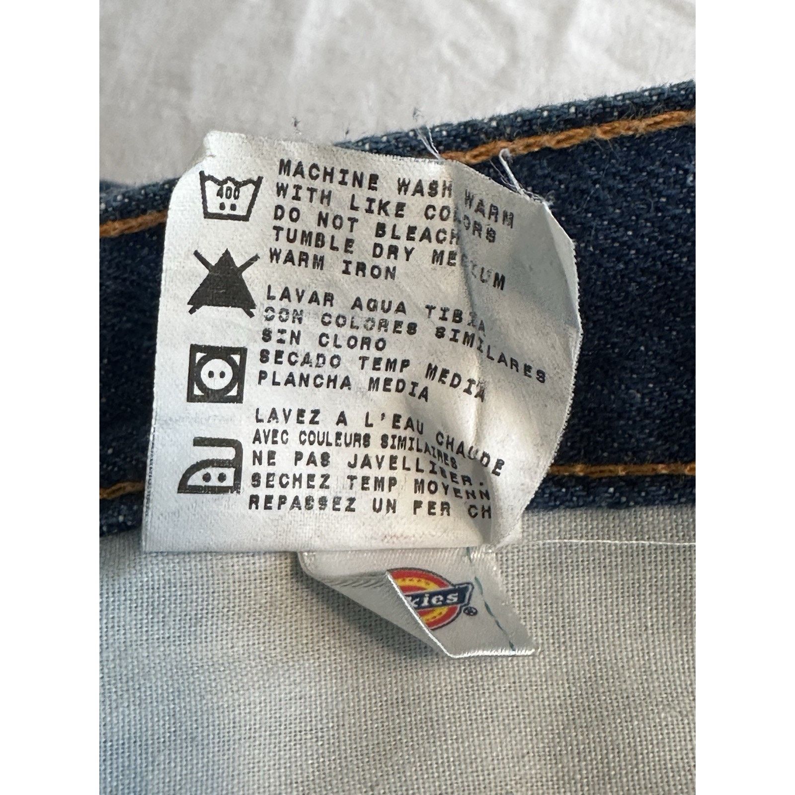 Dickies Dickies Jeans Regular 34x32 Denim Workwear Western Utility Size US 34 / EU 50 - 12 Thumbnail