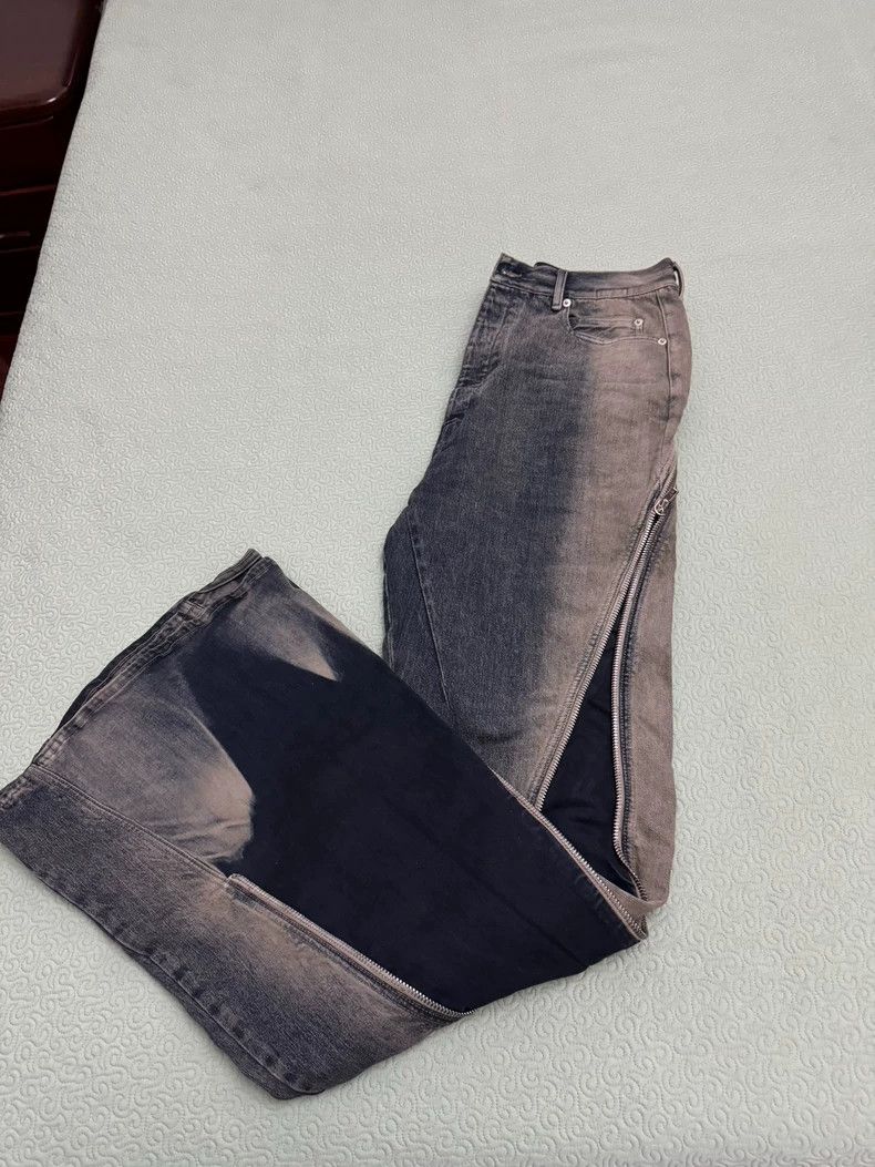 Rick Owens Rick Owens SS23 Mini Heavy Industry Jeans 2504-Nextarrow Size US 32 / EU 48 - 1 Thumbnail