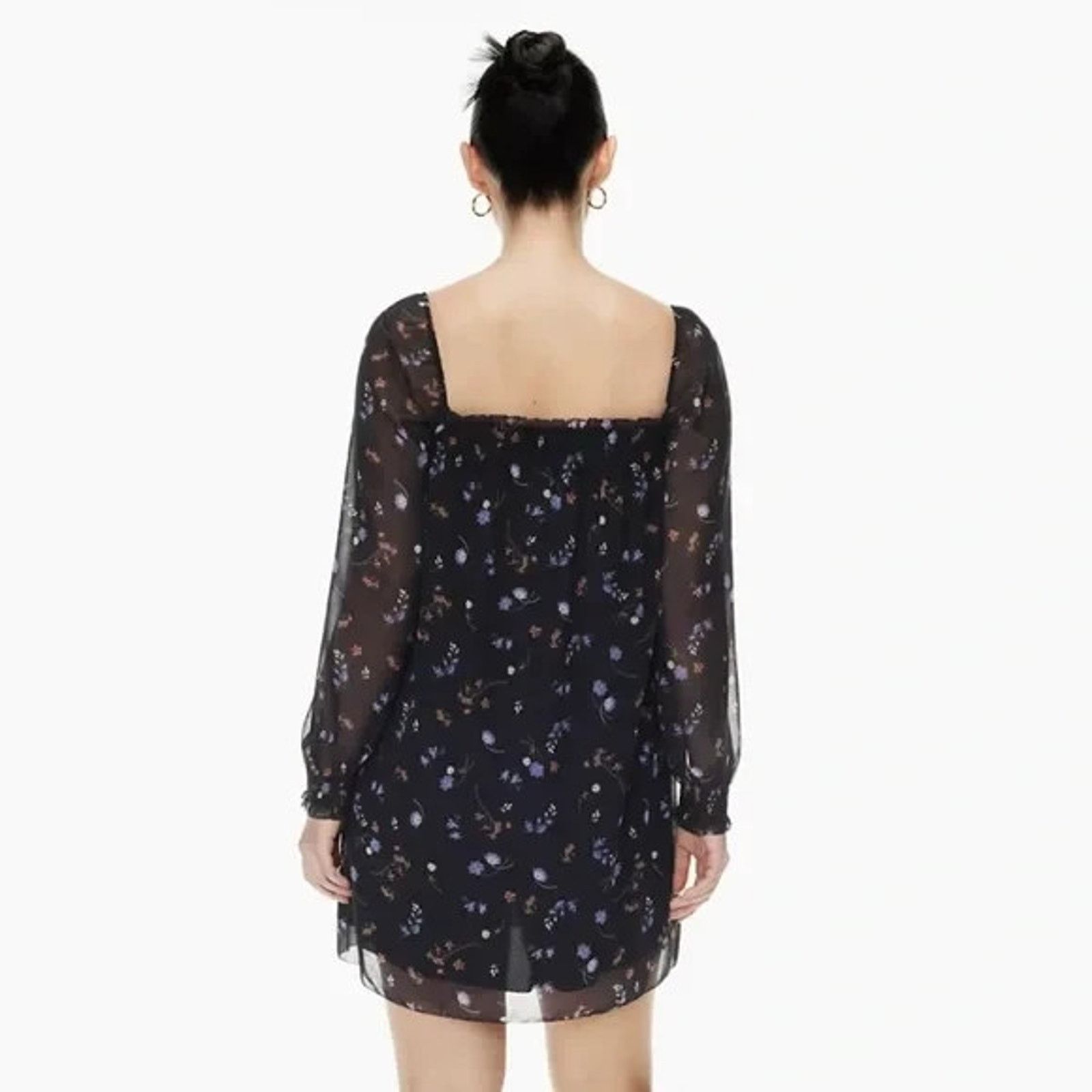 & Other Stories Aritzia Wilfred Alana Spring Dress Small Black A003234 Size S / US 4 / IT 40 - 2 Thumbnail