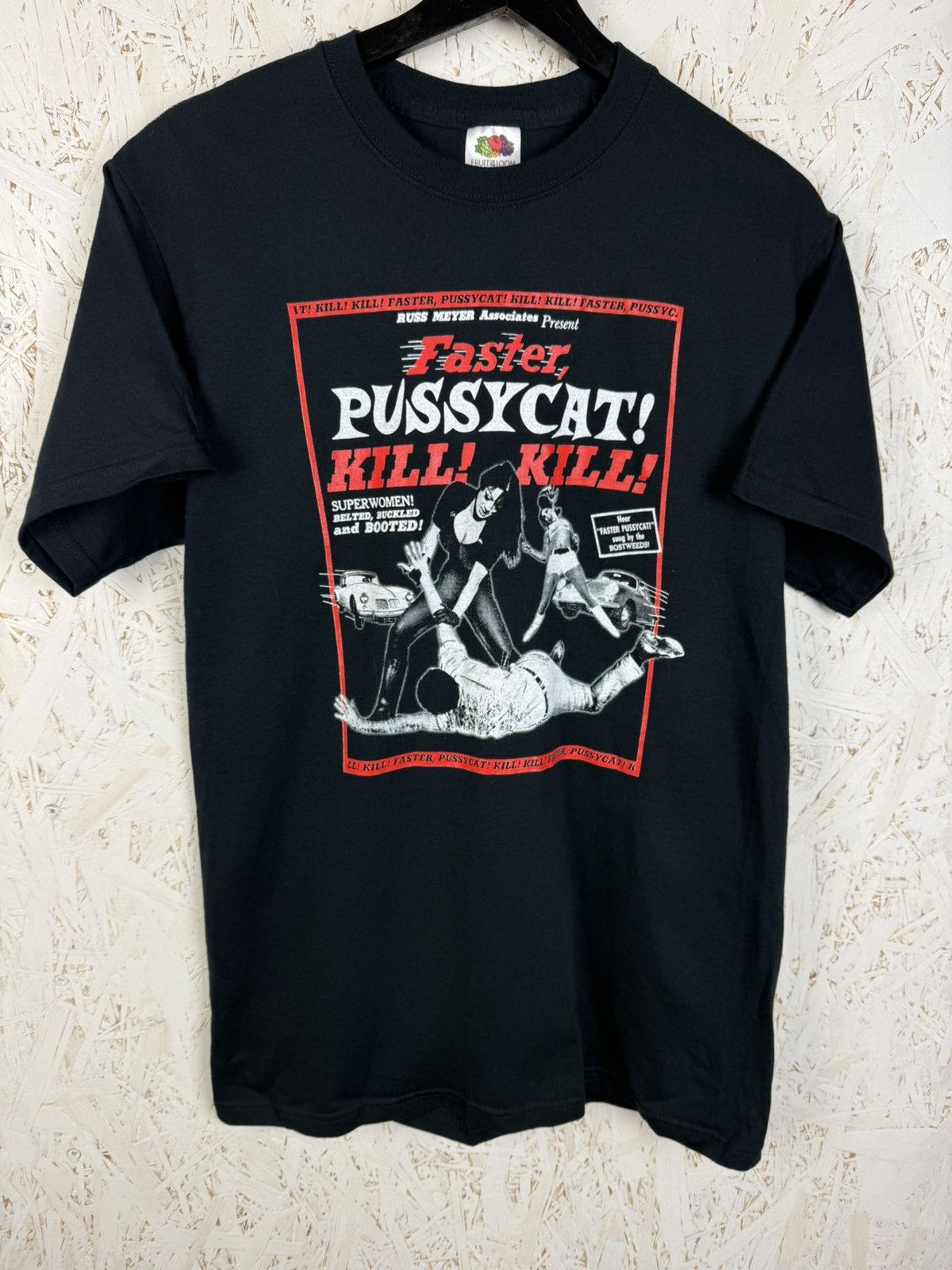 Vintage 00s Faster, Pussycat! Kill! Kill! Movie Promo T-Shirt Size M Size US M / EU 48-50 / 2 - 1 Thumbnail