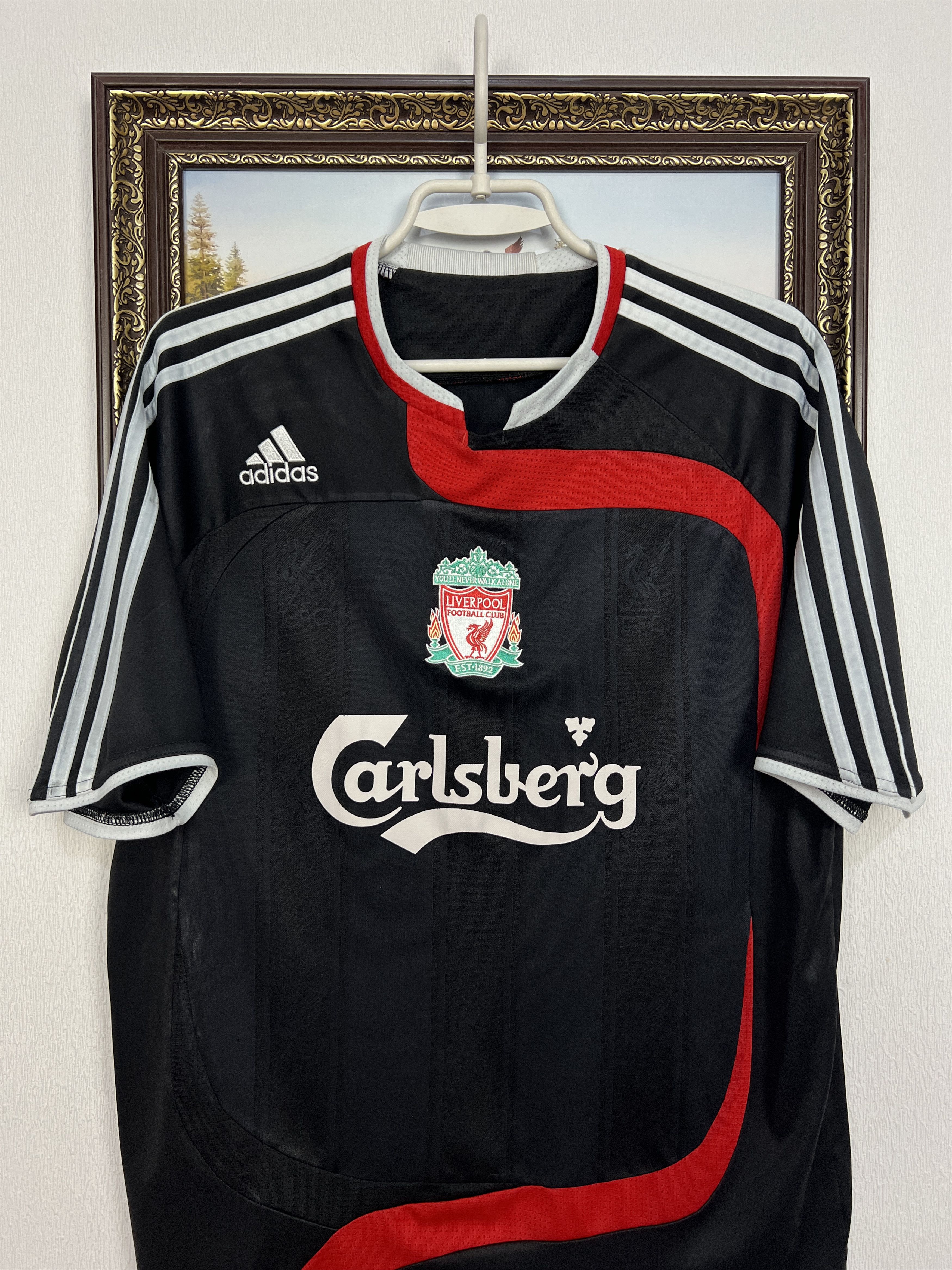 Adidas Liverpool Third football shirt Soccer Jersey Trikot Rare Size US M / EU 48-50 / 2 - 2 Thumbnail