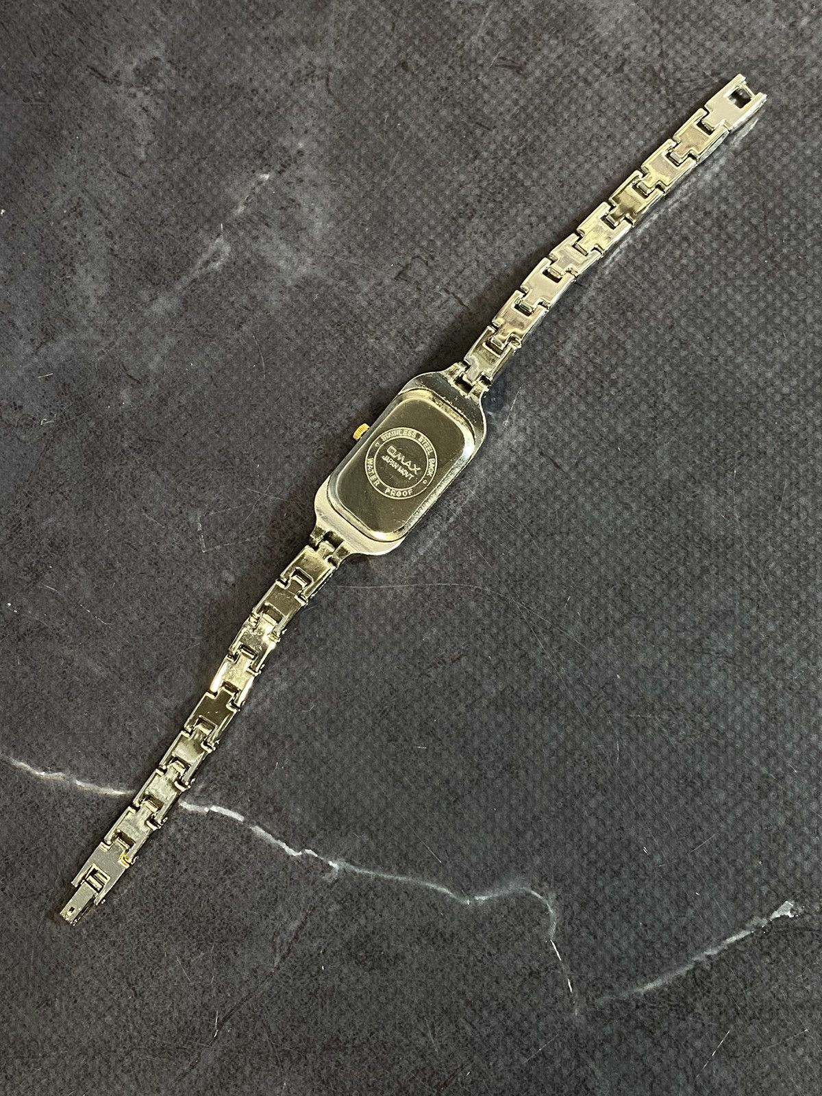 Japanese Brand Vintage Two-Tone Rectangular Watch Japanese Brand ✨ Size ONE SIZE - 7 Thumbnail