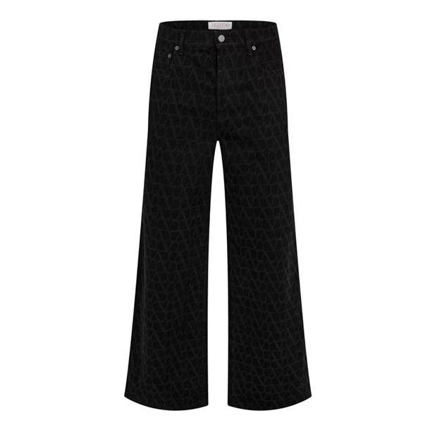 o1g2r1mq0824 All Over Vlogo Jeans in Black