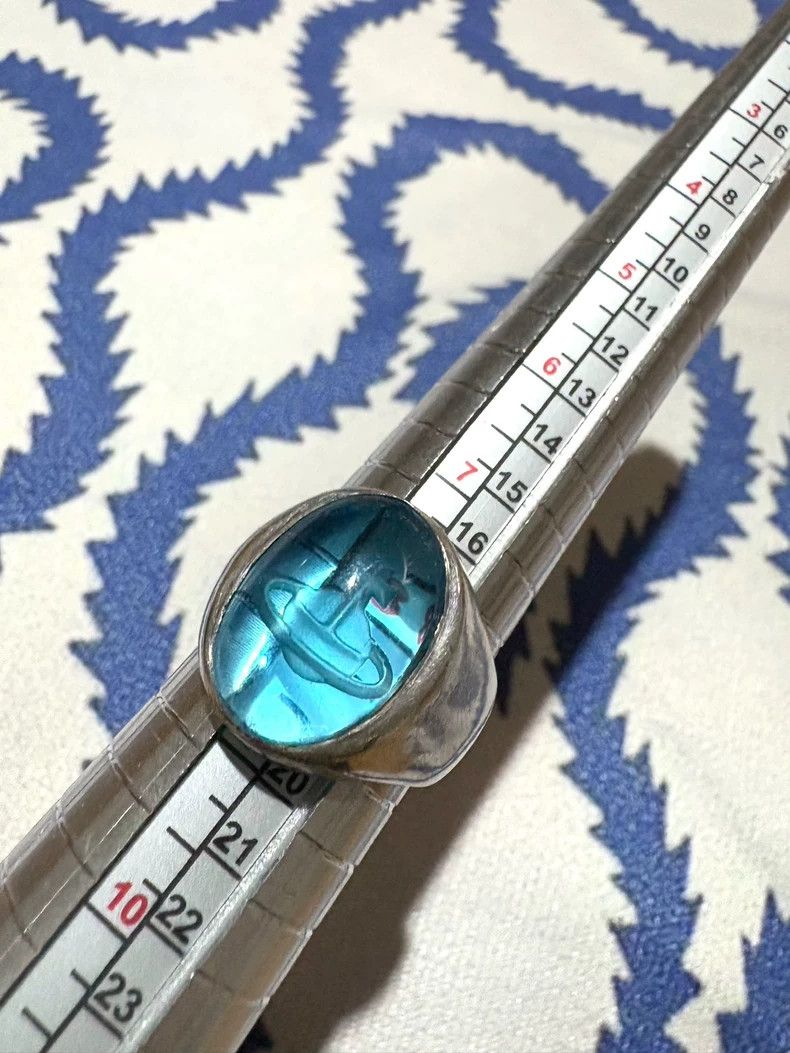 Vivienne Westwood Vivienne Westwood Early vintage blue fat planet illusion r Size ONE SIZE - 7 Thumbnail