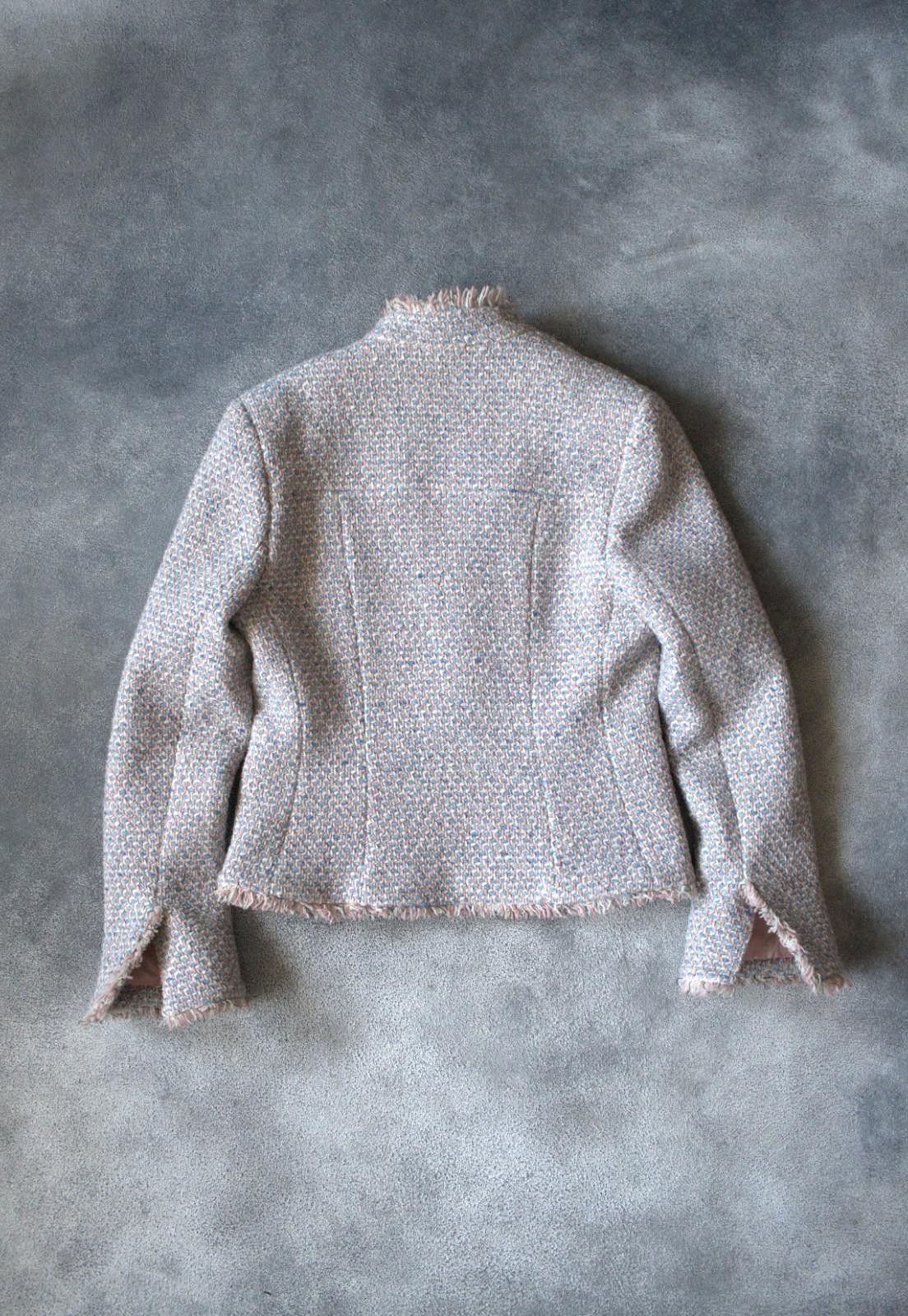 Alexander McQueen FW1993 Alexander McQueen Tweed Blazer Jacket Knit Size L / US 10 / IT 46 - 6 Thumbnail