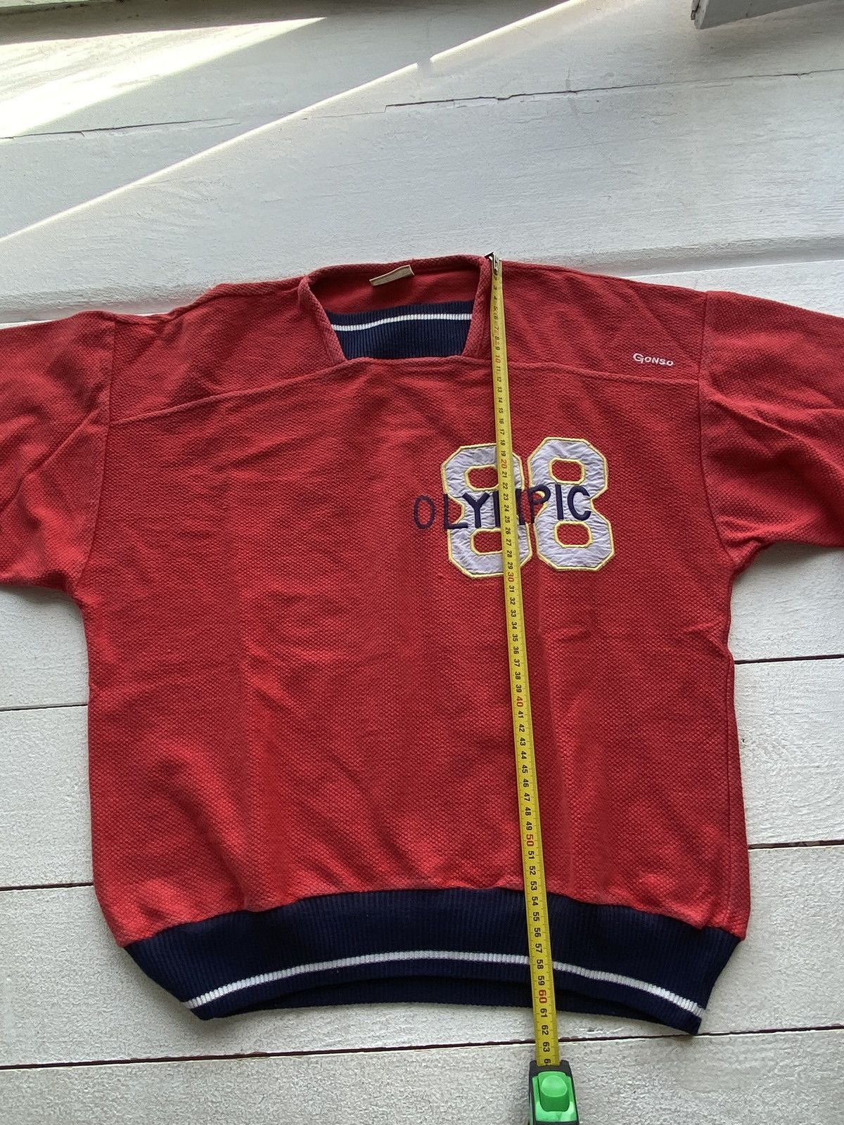 Vintage 1980s🔥Gonso Olympic 1988 West Germany Sweatshirt Small Size US S / EU 44-46 / 1 - 5 Thumbnail