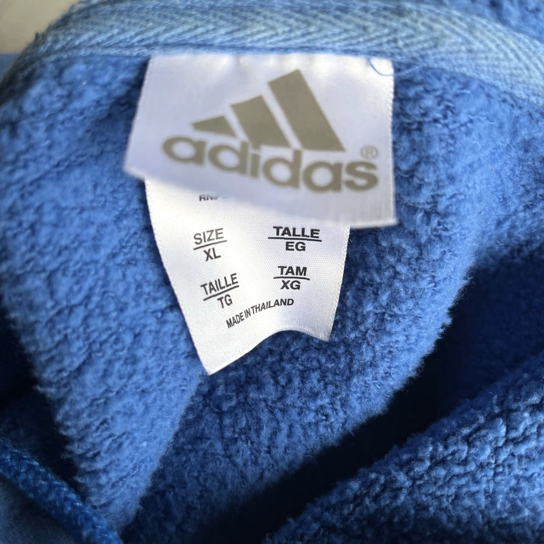 Adidas VINTAGE Adidas UCLA Bruins Hoodie Men XL Blue Embroidered Center Logo 90s College NCAA Pullover Hoodie Size US XL / EU 56 / 4 - 5 Thumbnail