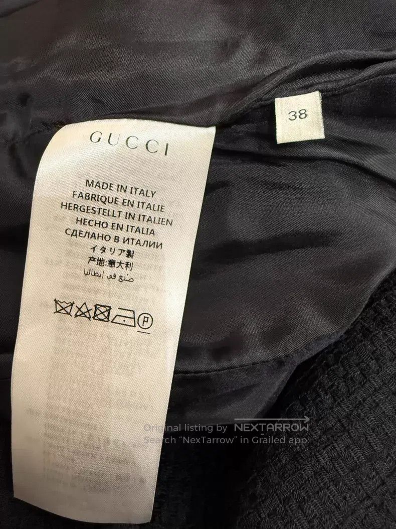 Gucci Gucci Tweed navy-style coat Size XS / US 0-2 / IT 36-38 - 6 Thumbnail