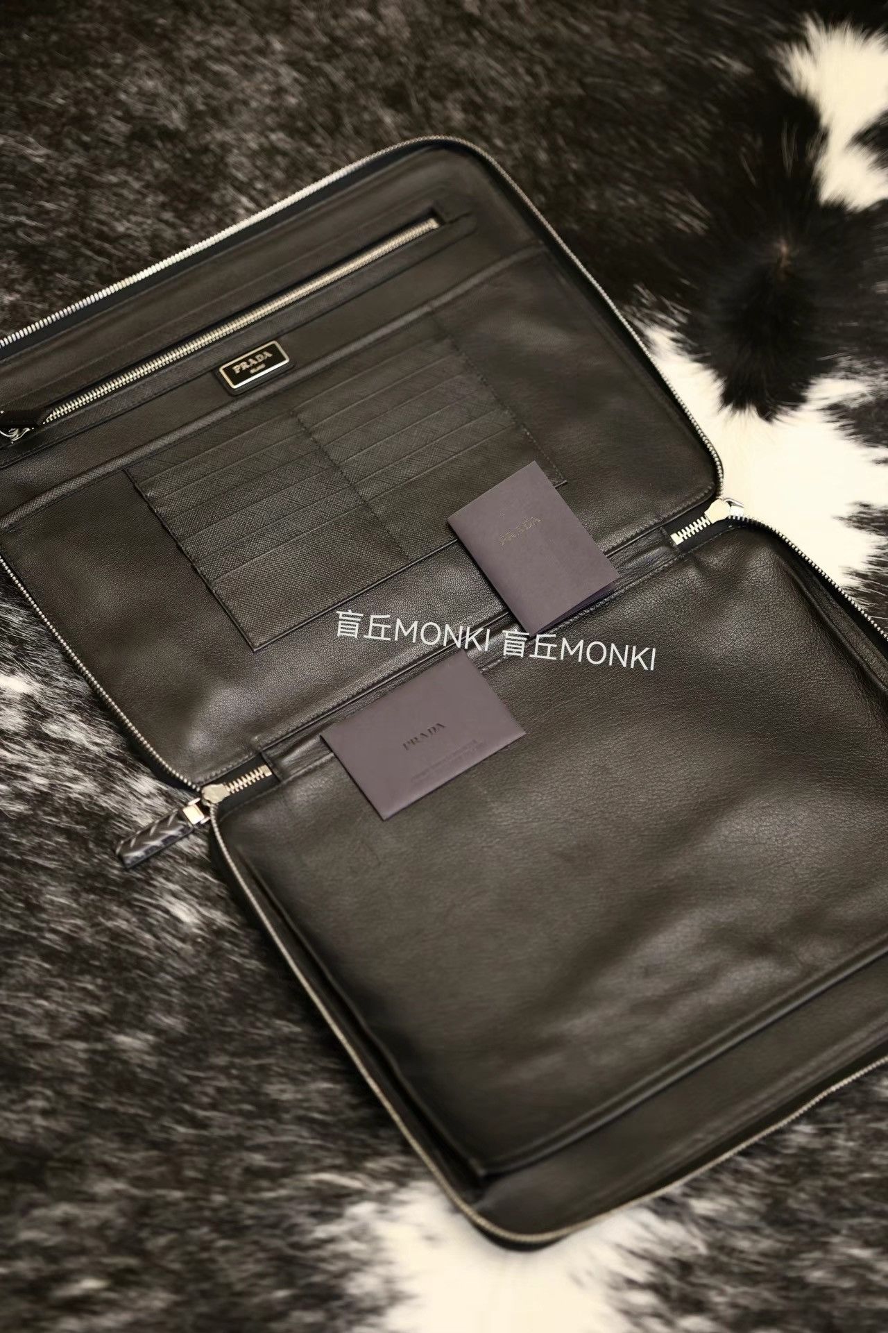 Prada Prada Men's Clutch Laptop Document Multi-purpose Bag K32 Size ONE SIZE - 4 Thumbnail