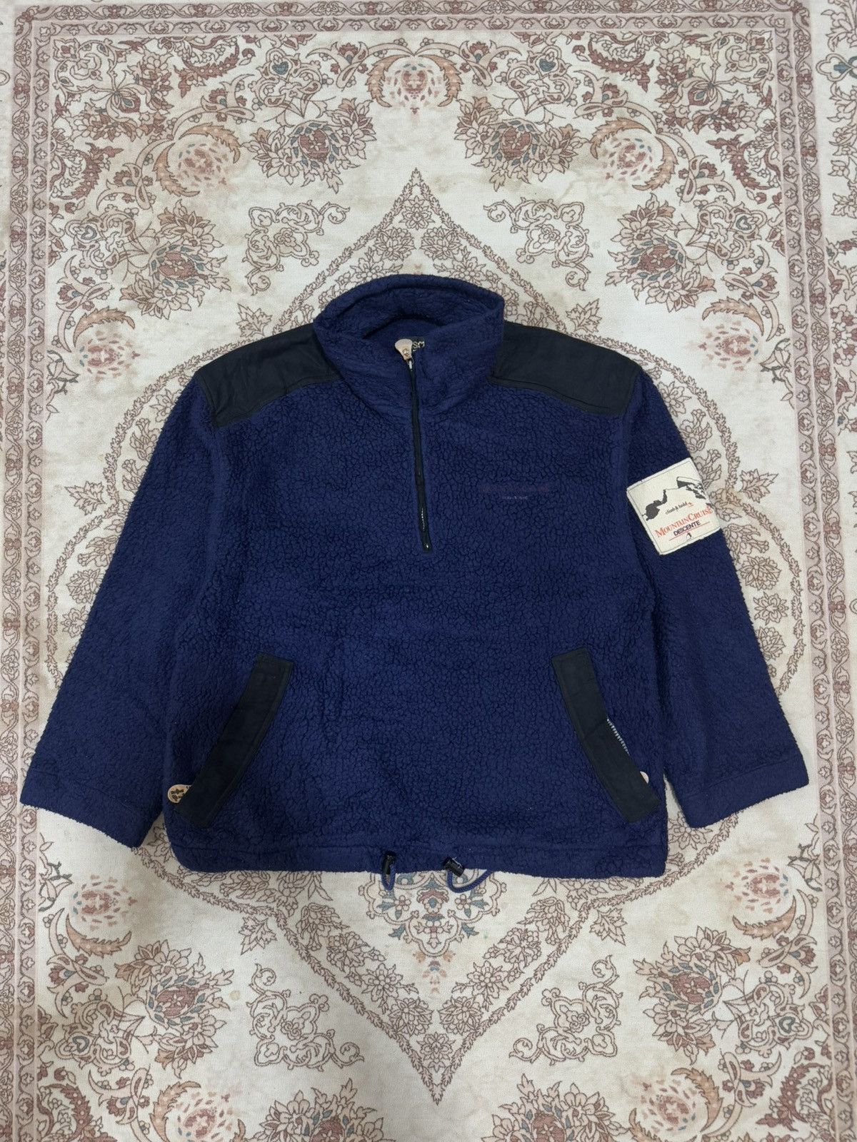 Descente × Vintage Vintage Descente Polartec Mountain Cruise Half zipper Size US M / EU 48-50 / 2 - 1 Thumbnail