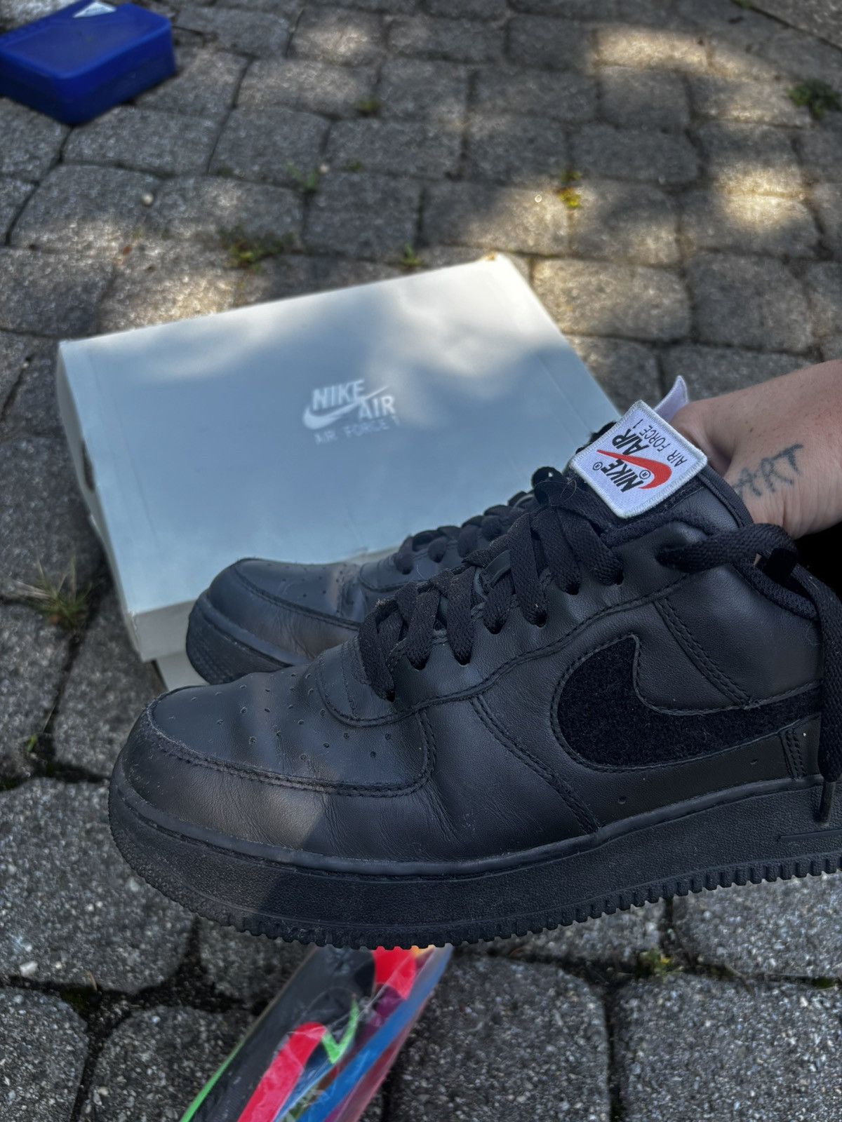Nike Nike Air Force 1 ‘07 QS Swoosh Pack Size US 9 / EU 42 - 4 Thumbnail