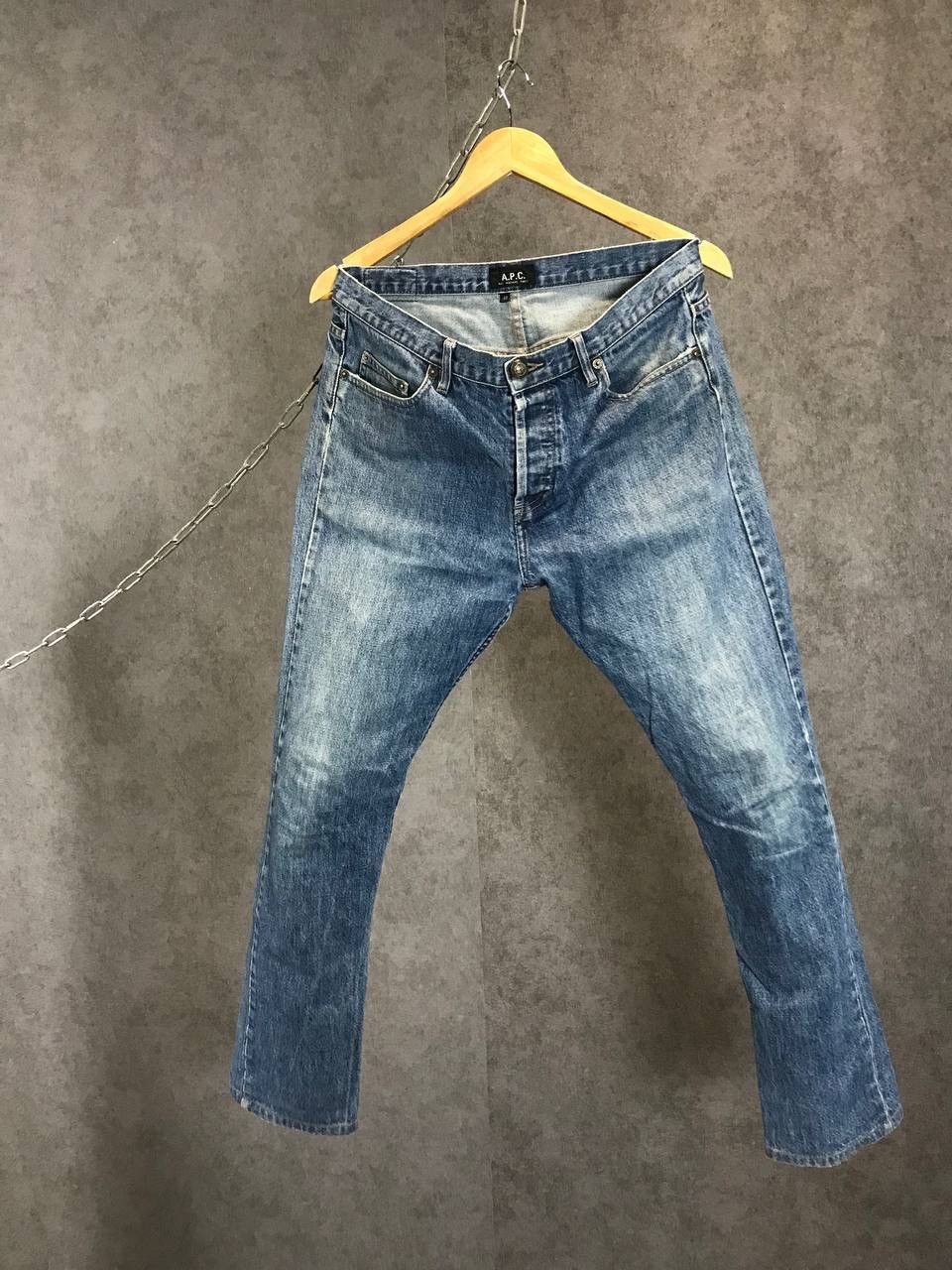A.P.C. A.P.C luxury designer jeans Size US 32 / EU 48 - 1 Thumbnail